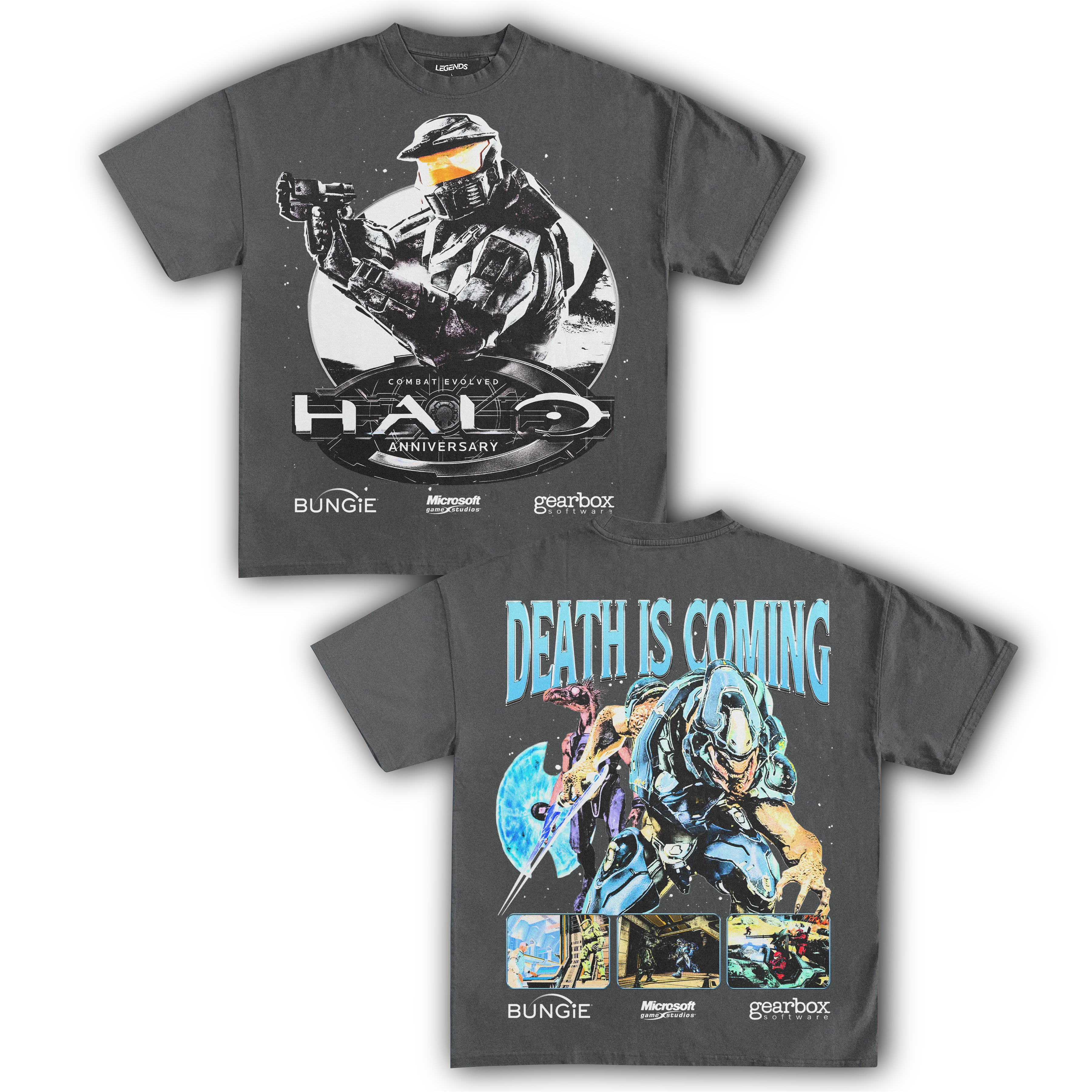 HALO: COMBAT EVOLVED 2001 VINTAGE TEE (Double Sided) - Image 8