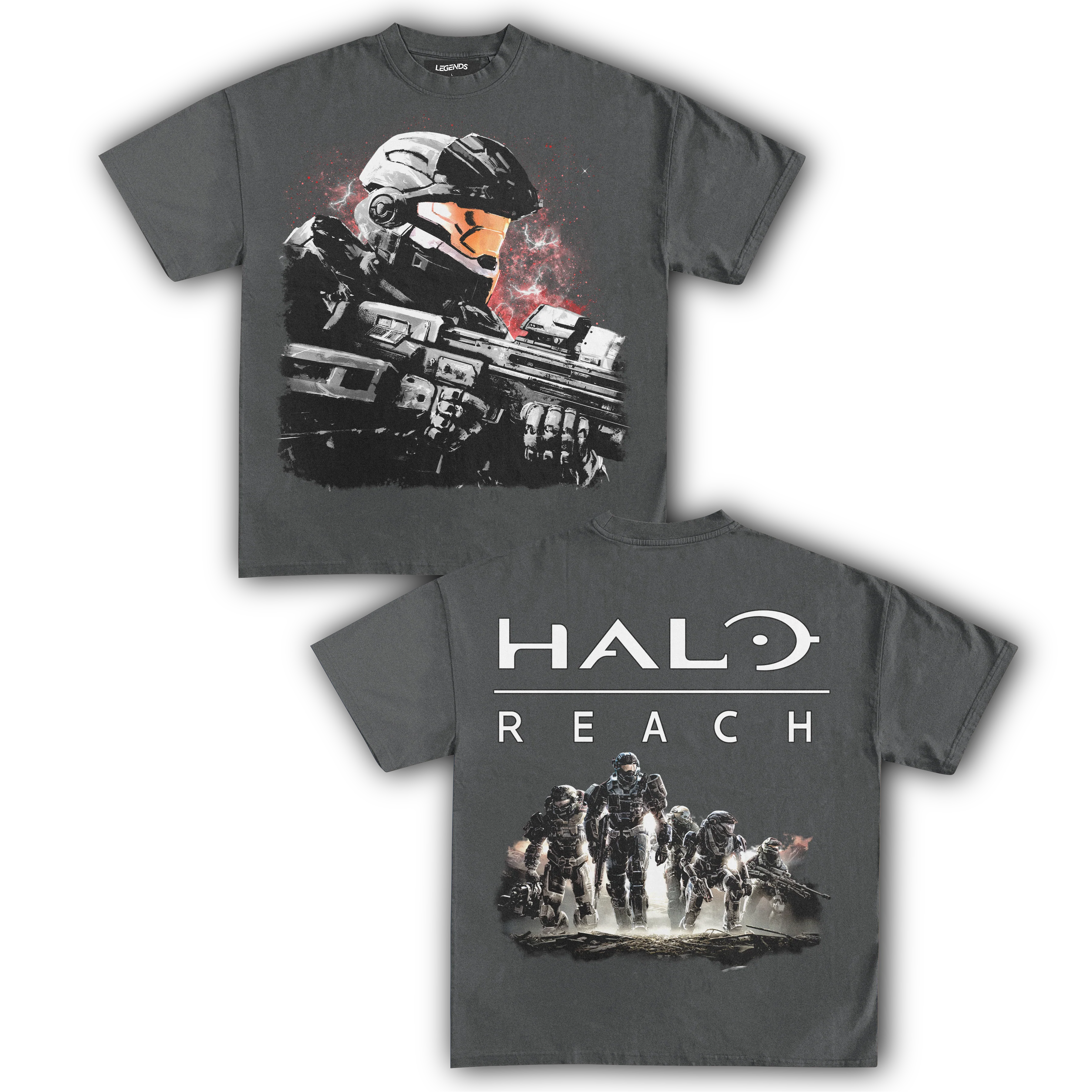 HALO REACH VINTAGE TEE (Double Sided) - Image 10