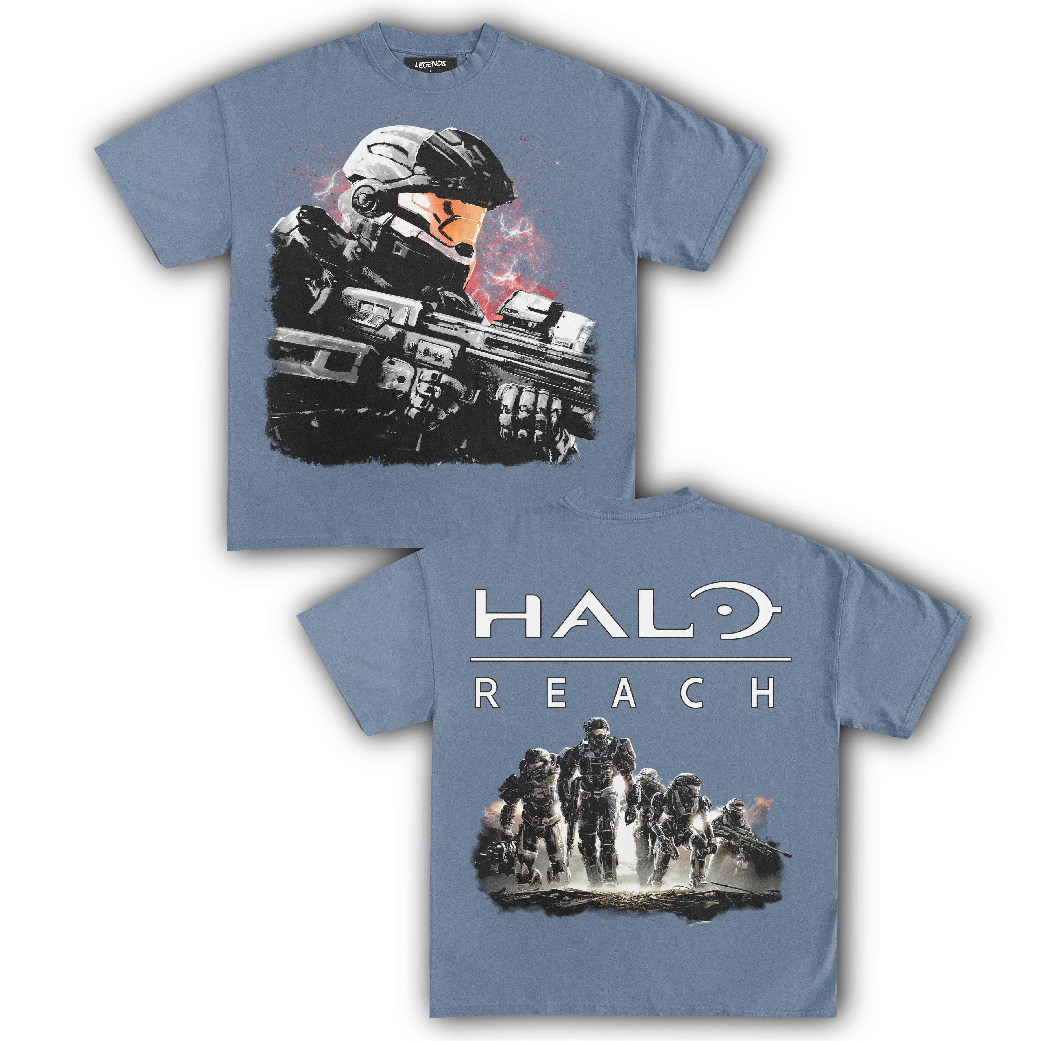 HALO REACH VINTAGE TEE (Double Sided) - Image 11