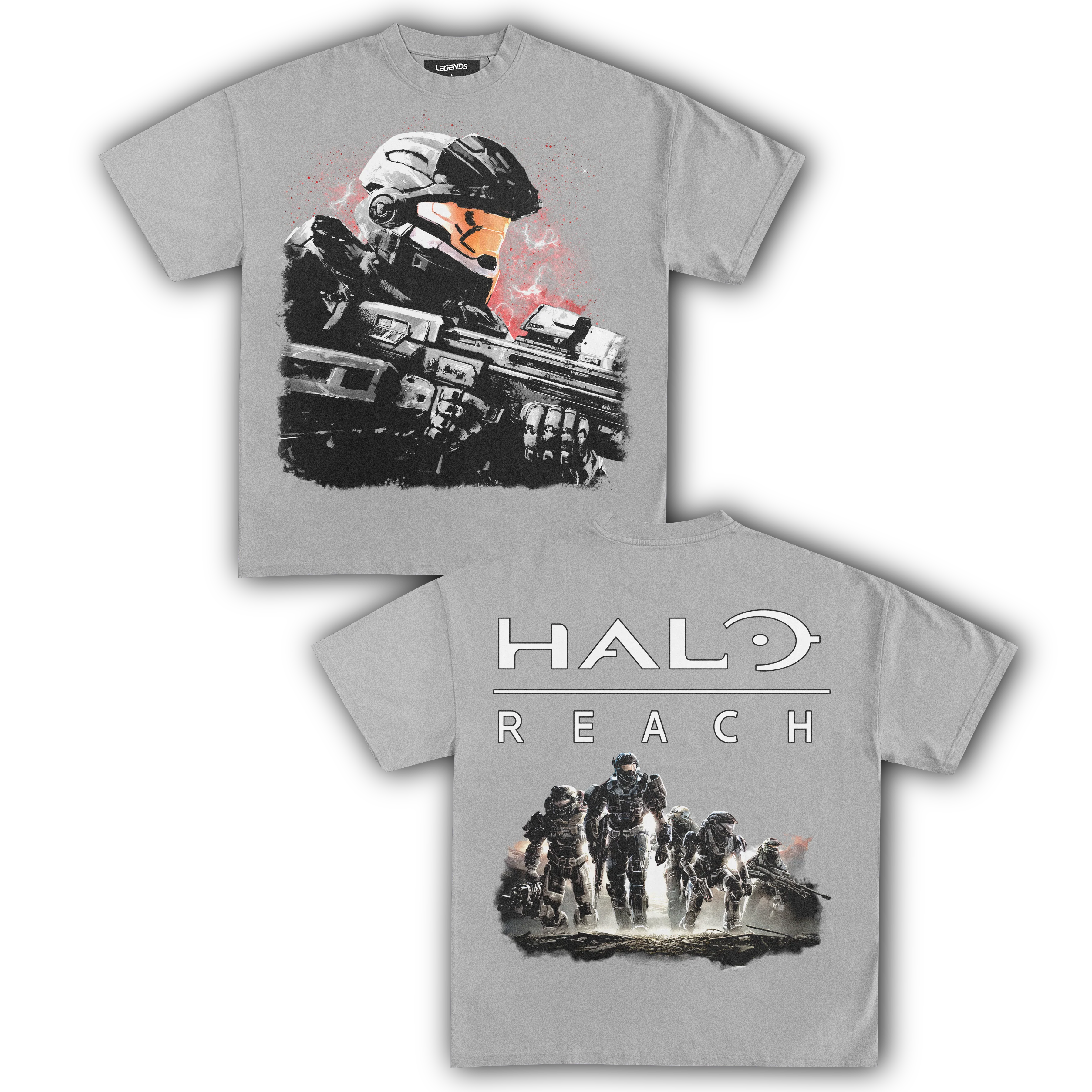 HALO REACH VINTAGE TEE (Double Sided) - Image 3