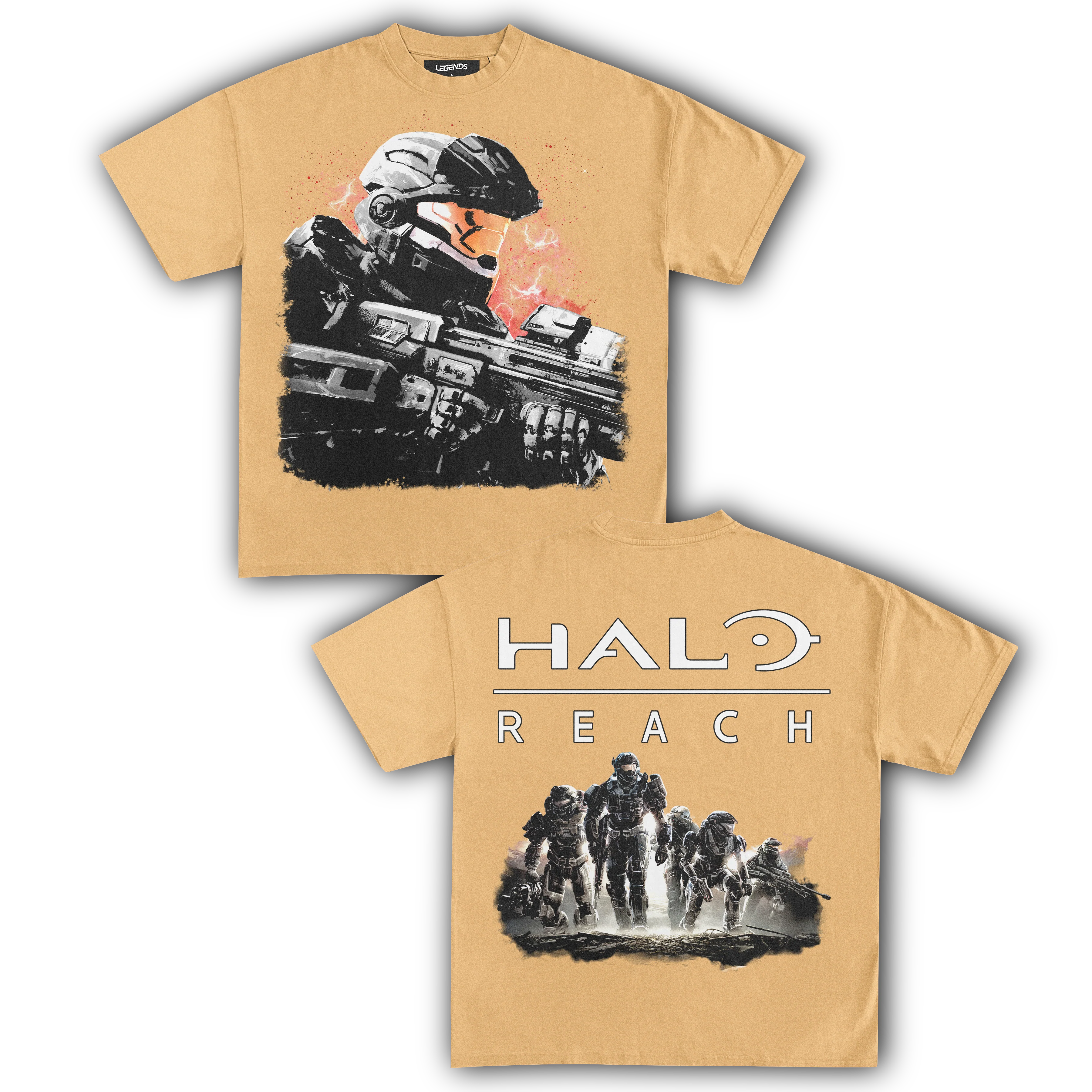 HALO REACH VINTAGE TEE (Double Sided) - Image 6