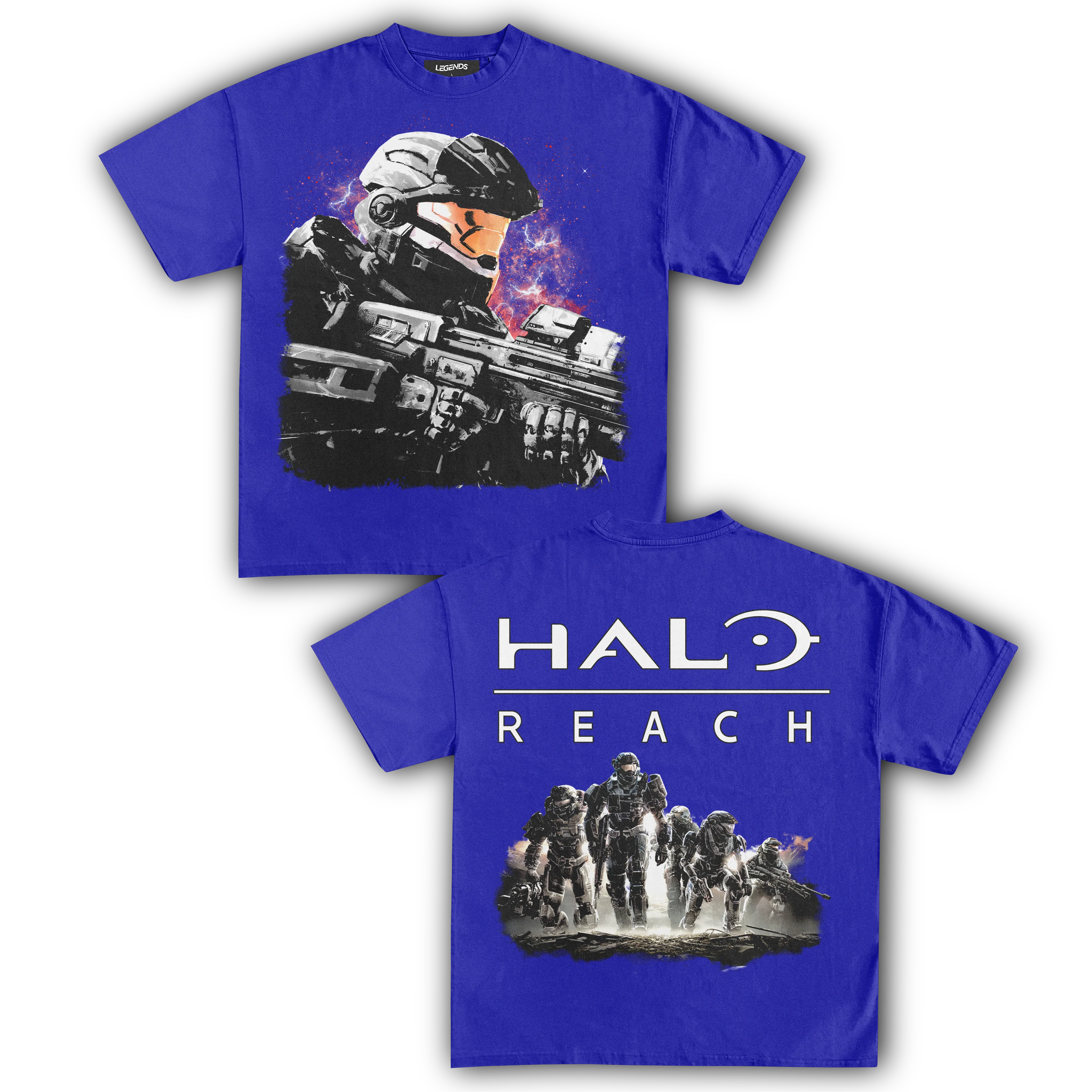 HALO REACH VINTAGE TEE (Double Sided) - Image 9