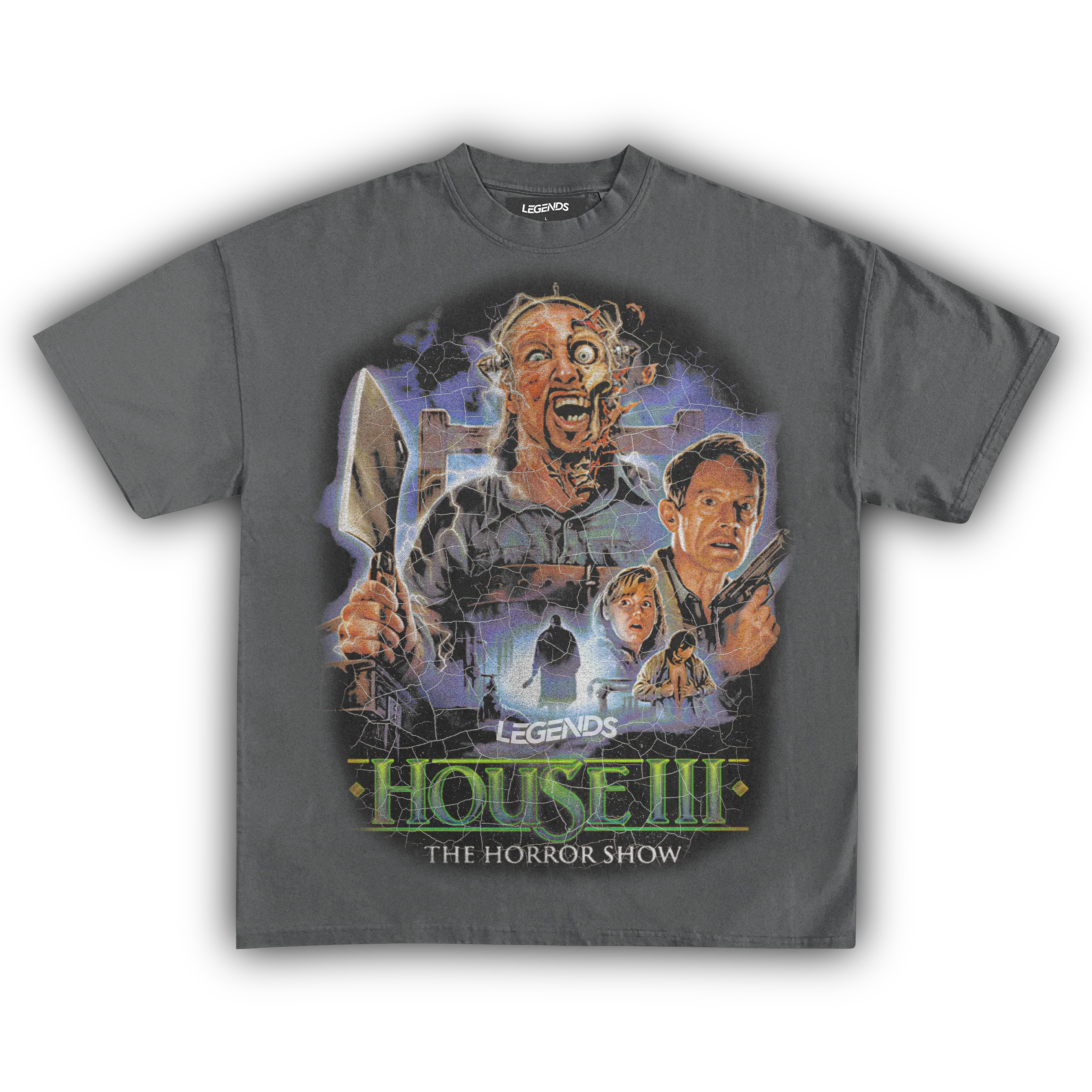 HOUSE III: THE HORROR SHOW 1989 VINTAGE TEE - Image 12