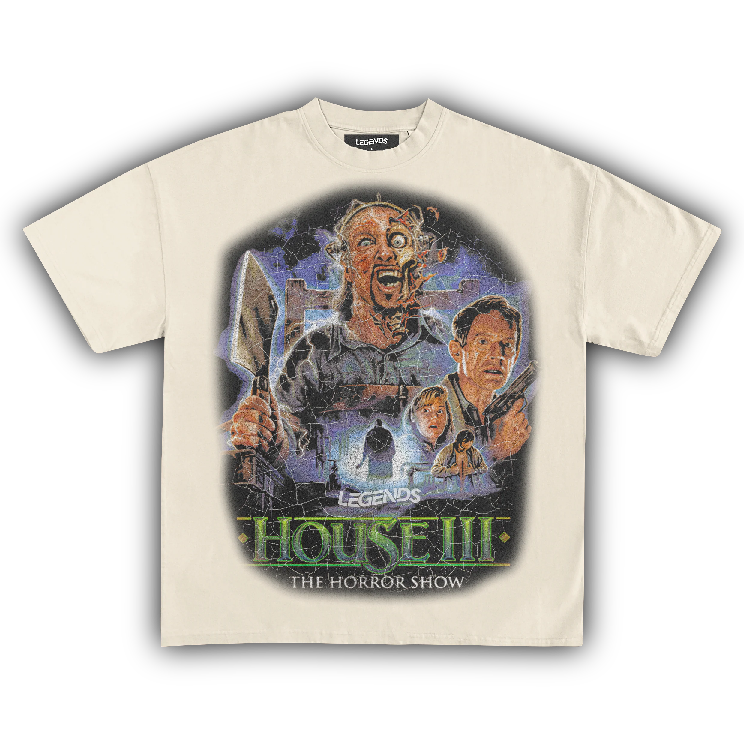 HOUSE III: THE HORROR SHOW 1989 VINTAGE TEE - Image 3