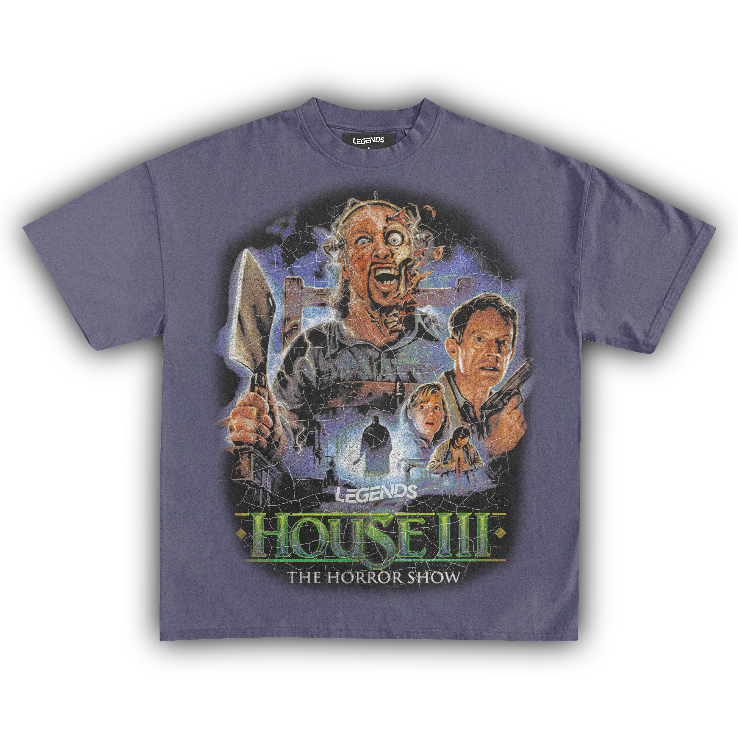 HOUSE III: THE HORROR SHOW 1989 VINTAGE TEE - Image 8