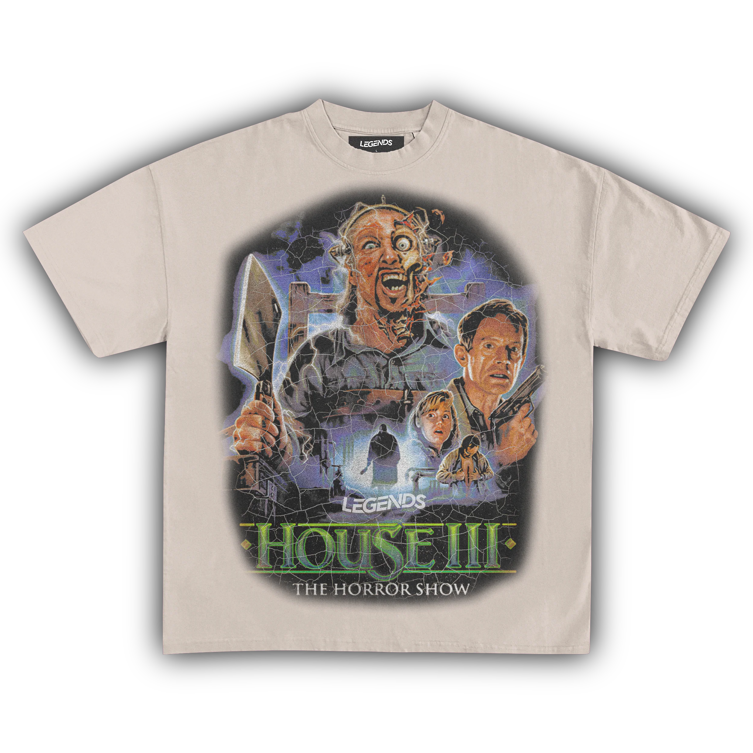 HOUSE III: THE HORROR SHOW 1989 VINTAGE TEE - Image 9