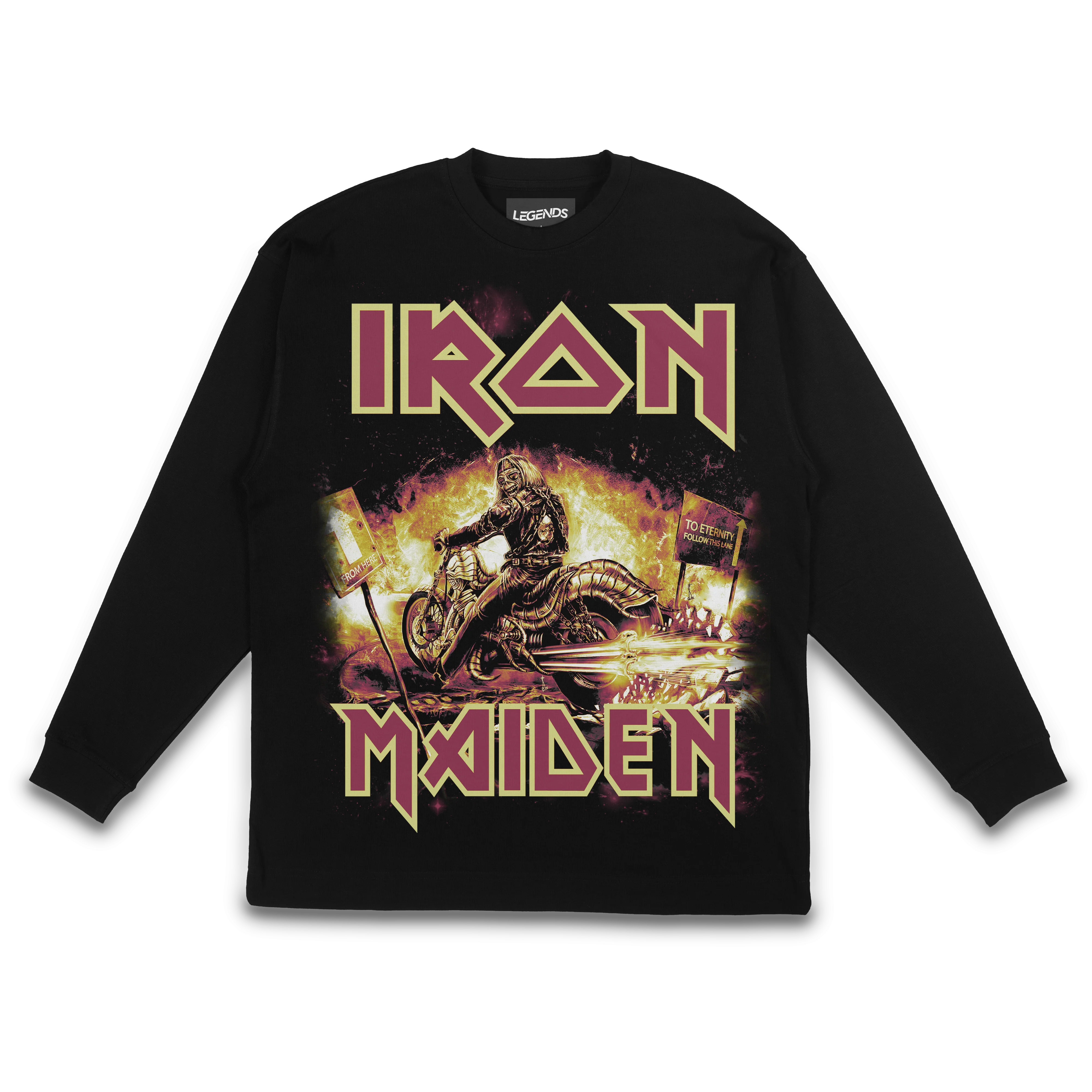 IRON MAIDEN LONG SLEEVE TEE - Image 3
