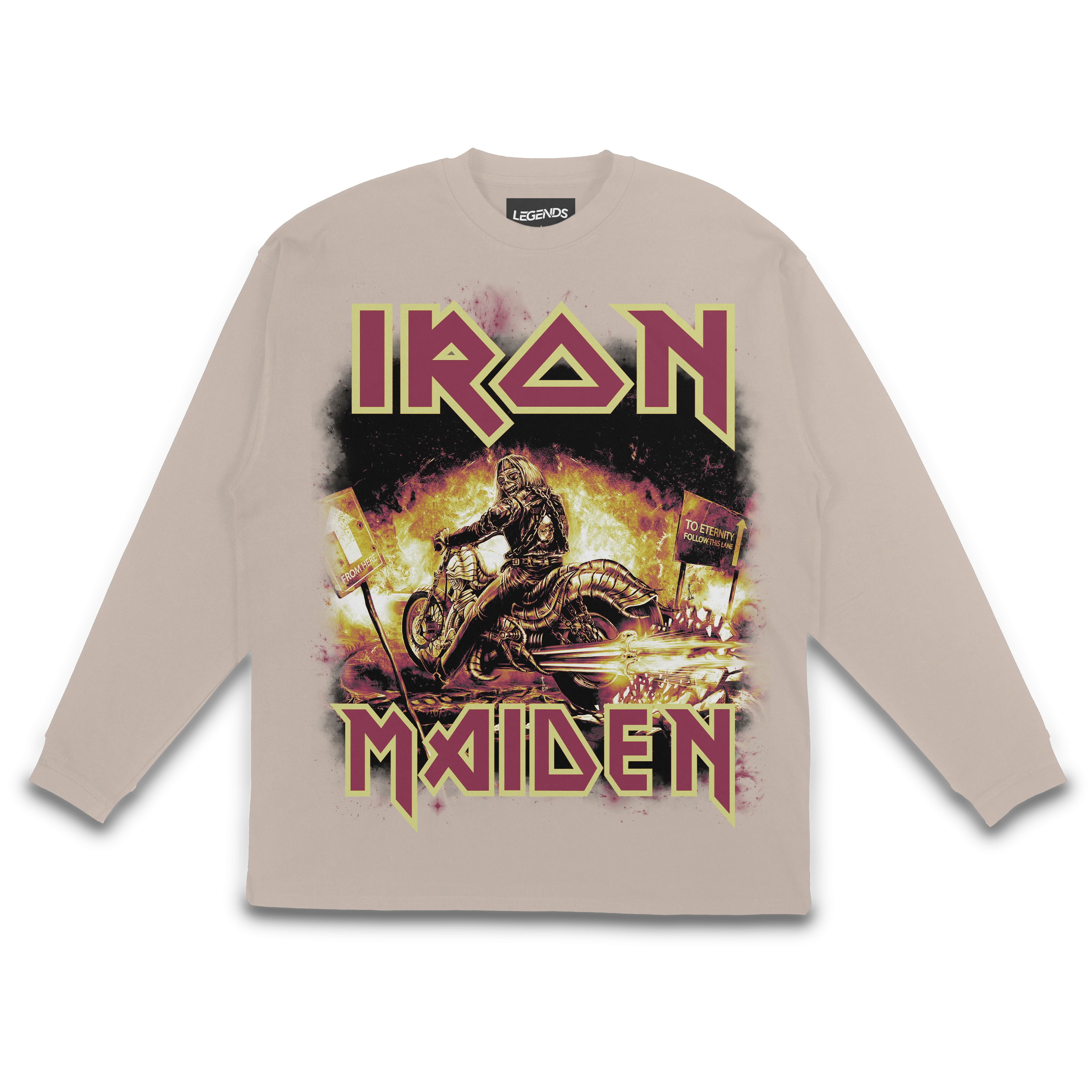 IRON MAIDEN LONG SLEEVE TEE - Image 4