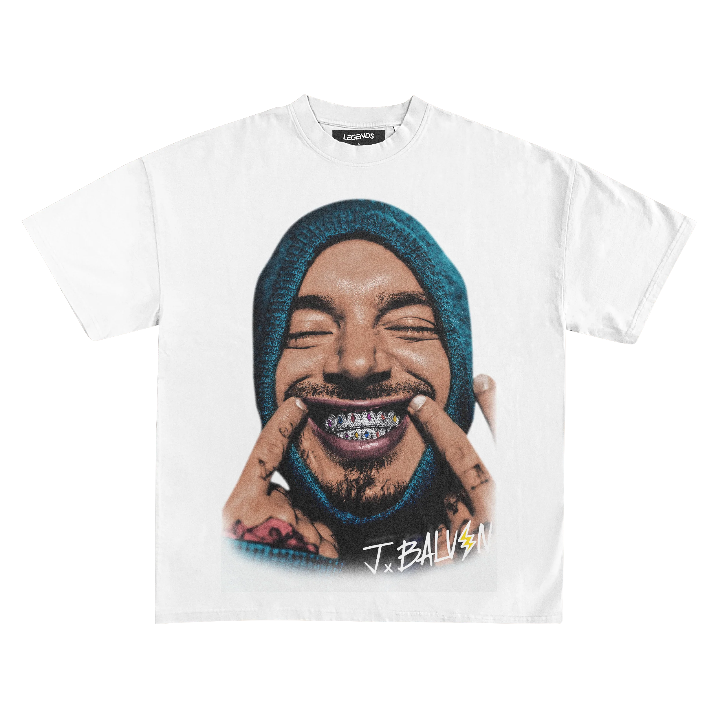 J BALVIN - BIG FACE TEE - Image 4