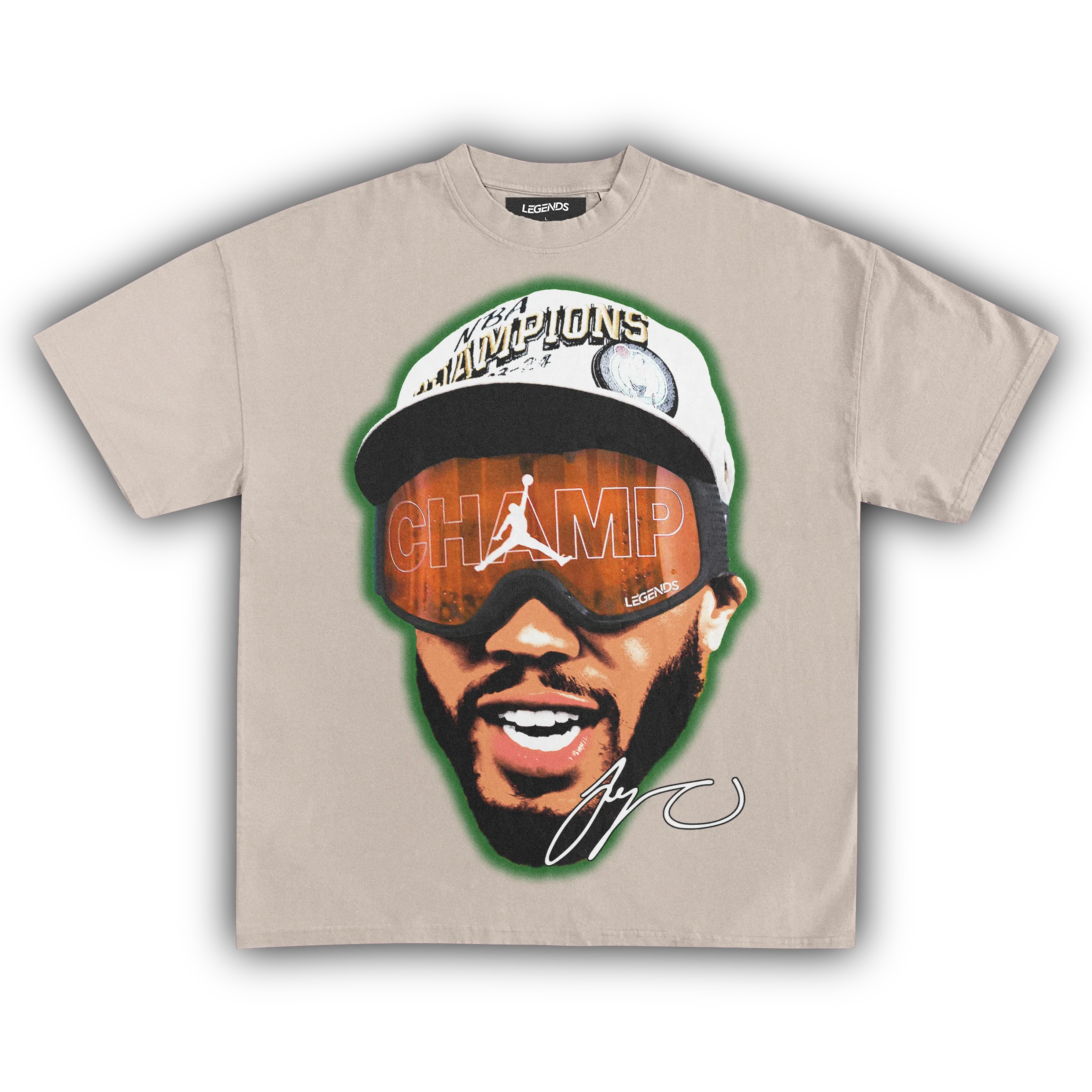 JAYSON TATUM CHAMPAGNE GOGGLES TEE - Image 10