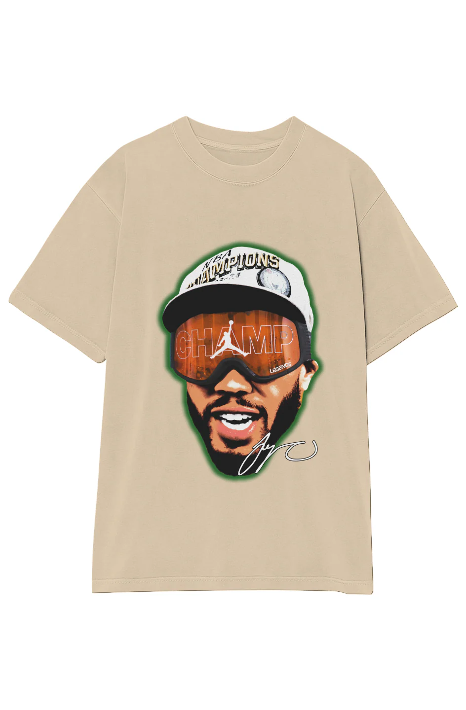 JAYSON TATUM CHAMPAGNE GOGGLES TEE - Image 20