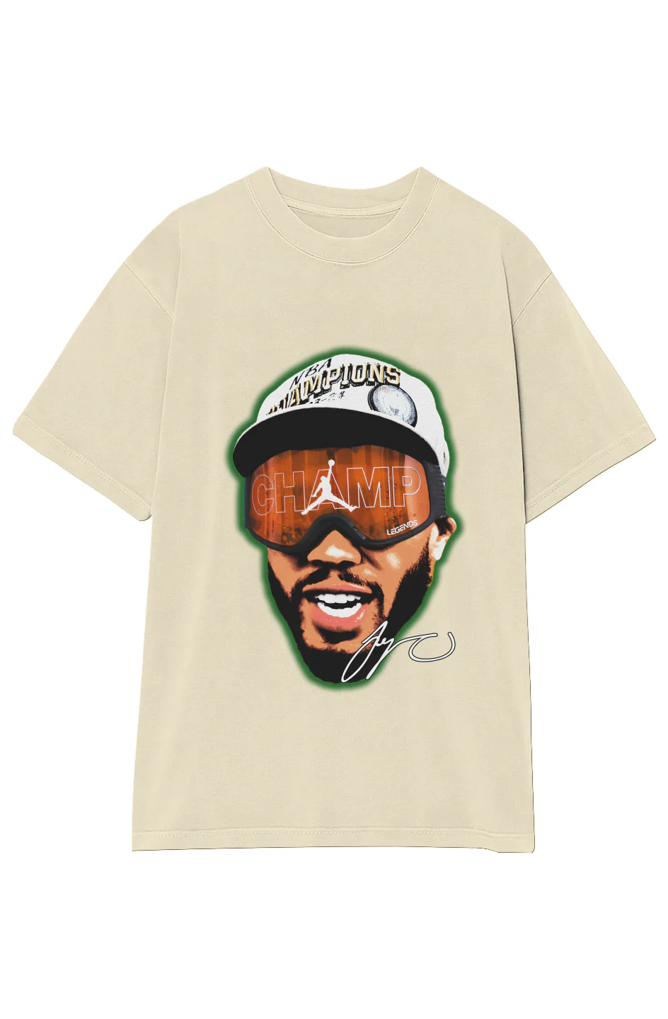 JAYSON TATUM CHAMPAGNE GOGGLES TEE - Image 22