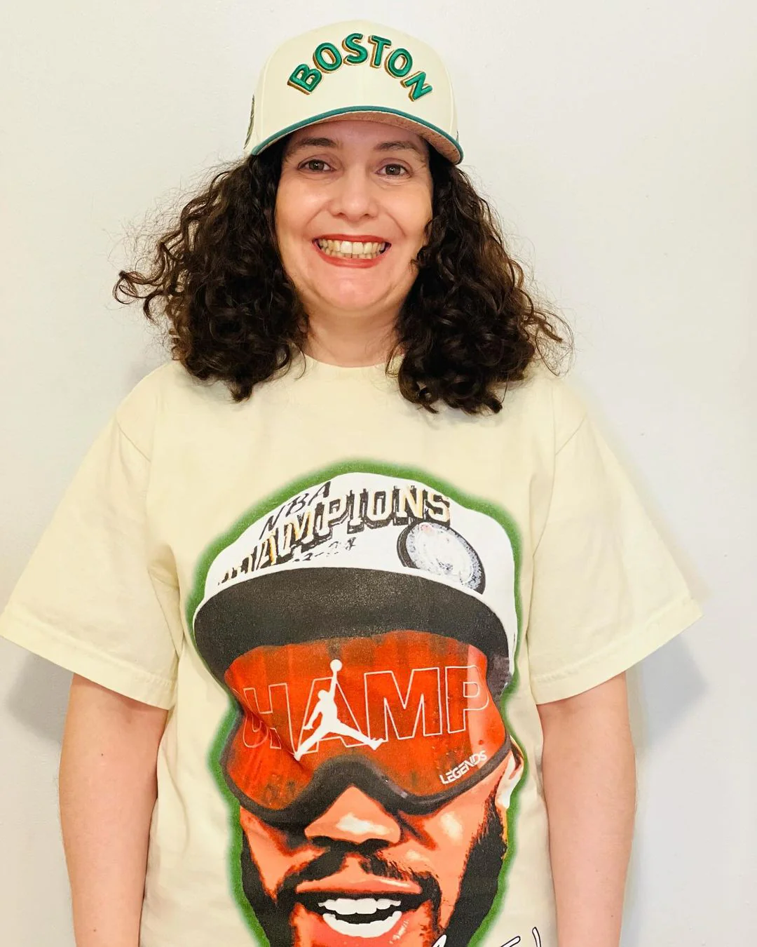 JAYSON TATUM CHAMPAGNE GOGGLES TEE - Image 3