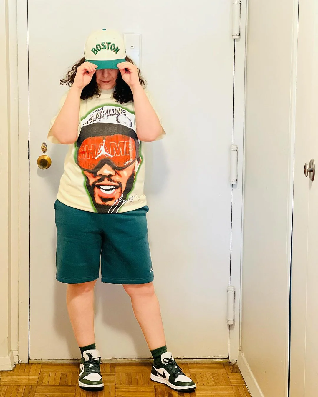 JAYSON TATUM CHAMPAGNE GOGGLES TEE - Image 4