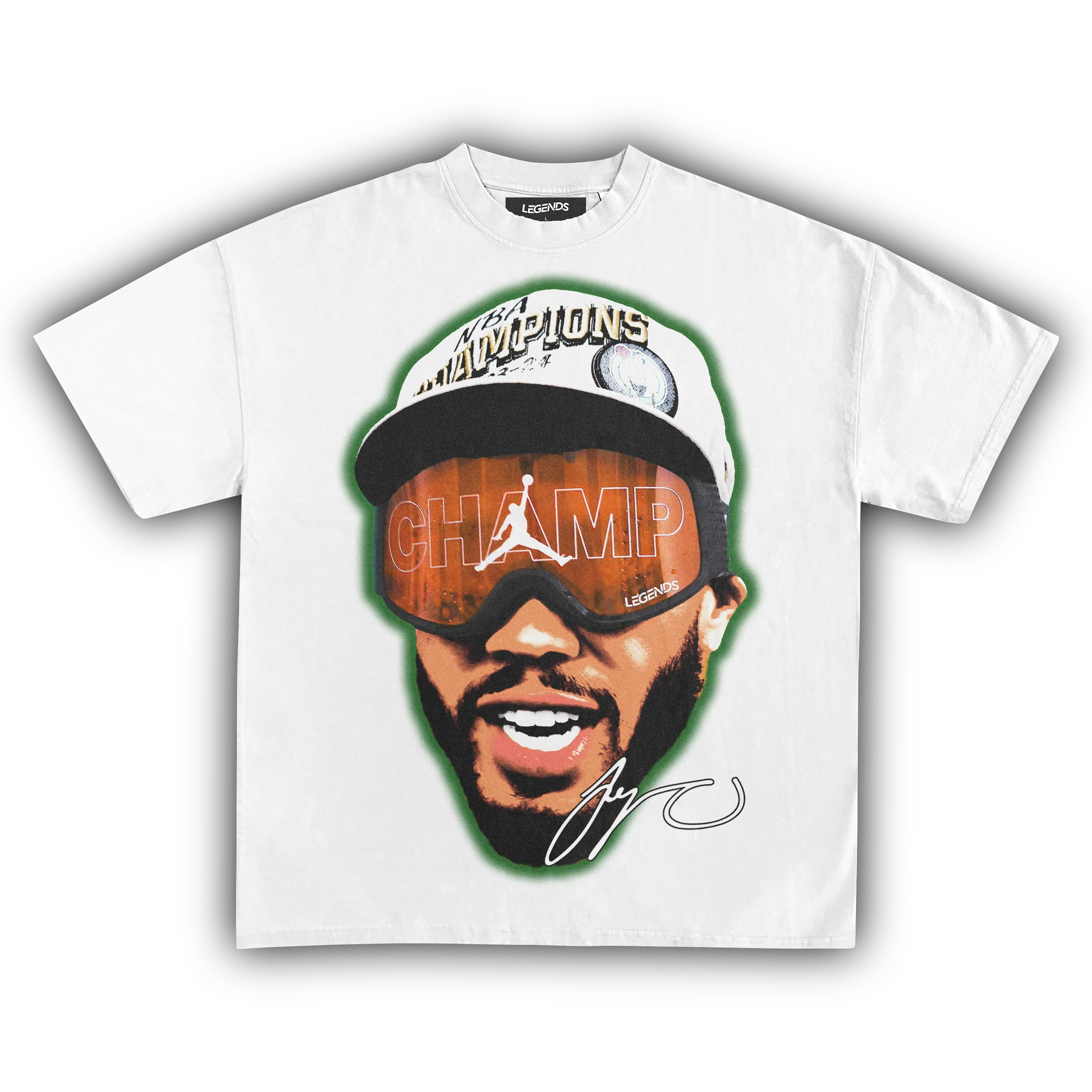 JAYSON TATUM CHAMPAGNE GOGGLES TEE - Image 6