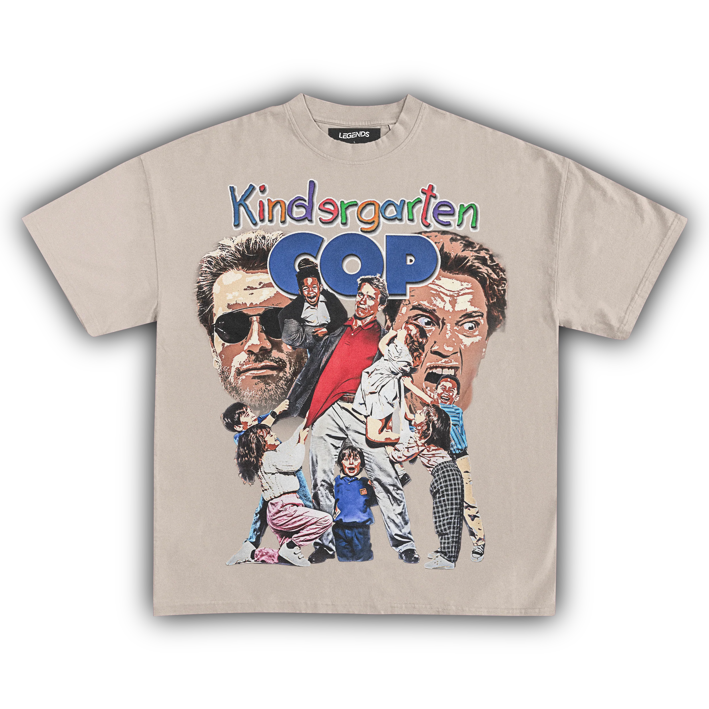 KINDERGARTEN COP VINTAGE TEE - Image 6