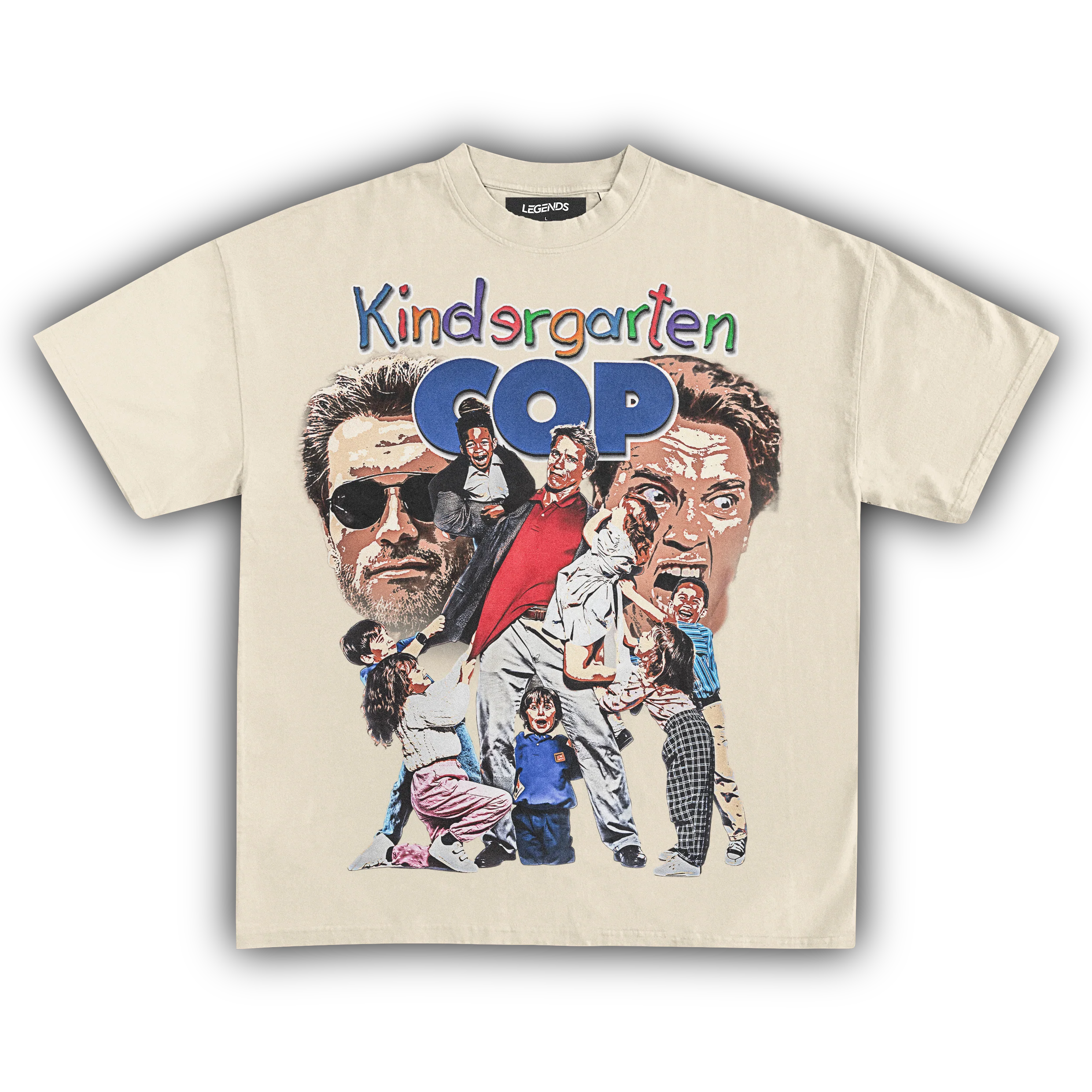 KINDERGARTEN COP VINTAGE TEE - Image 7