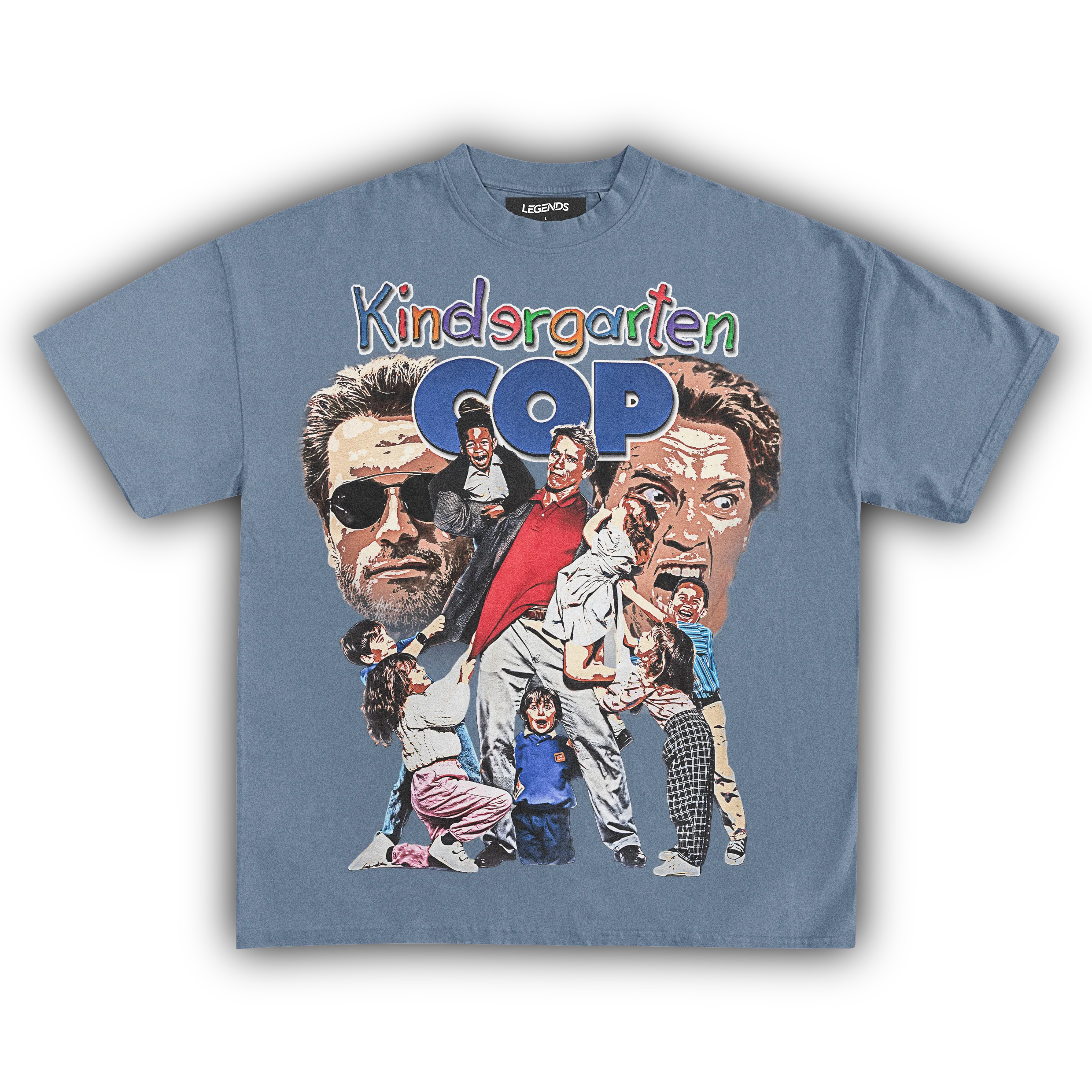 KINDERGARTEN COP VINTAGE TEE - Image 8