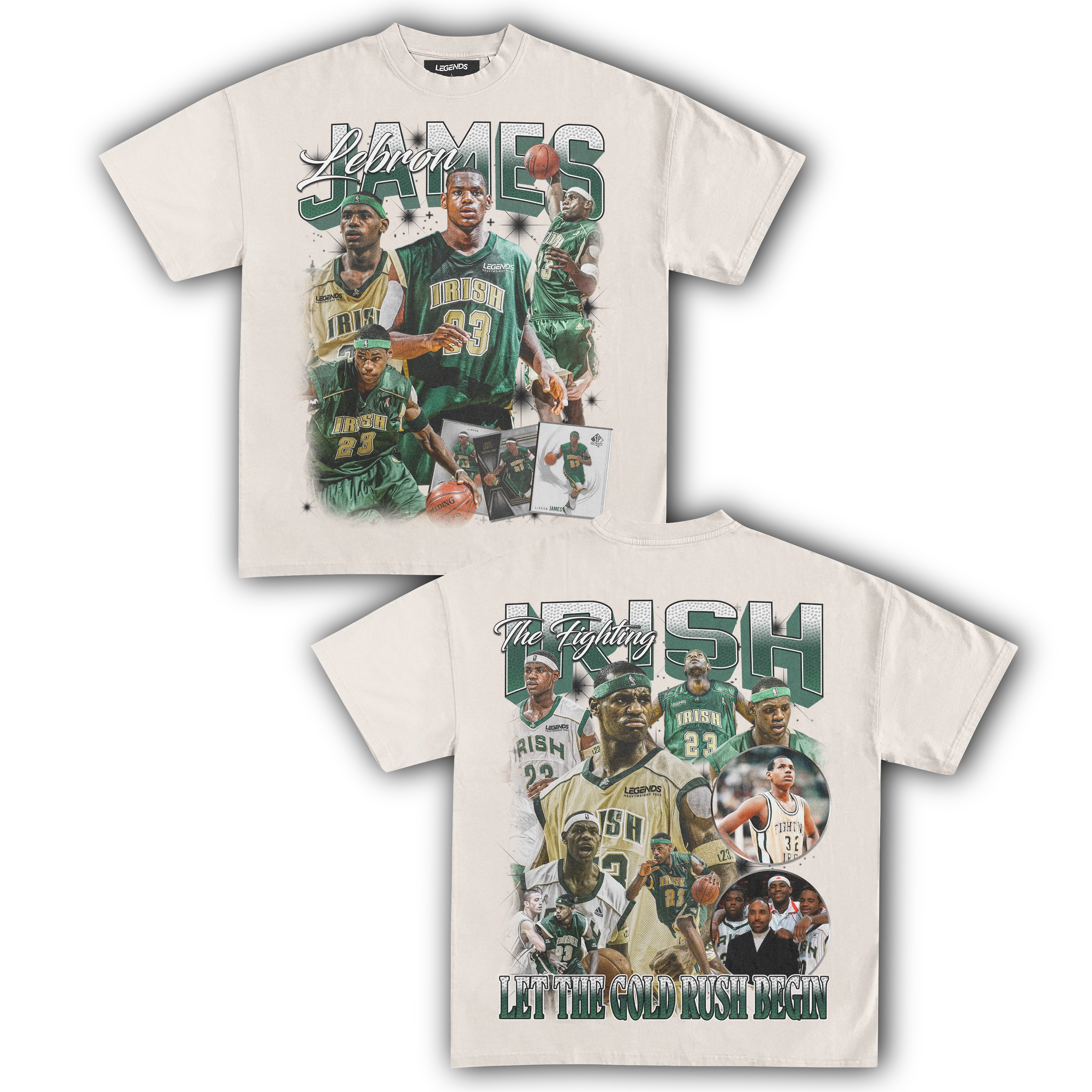 LEBRON JAMES VINTAGE HIGH SCHOOL TEE - Image 4