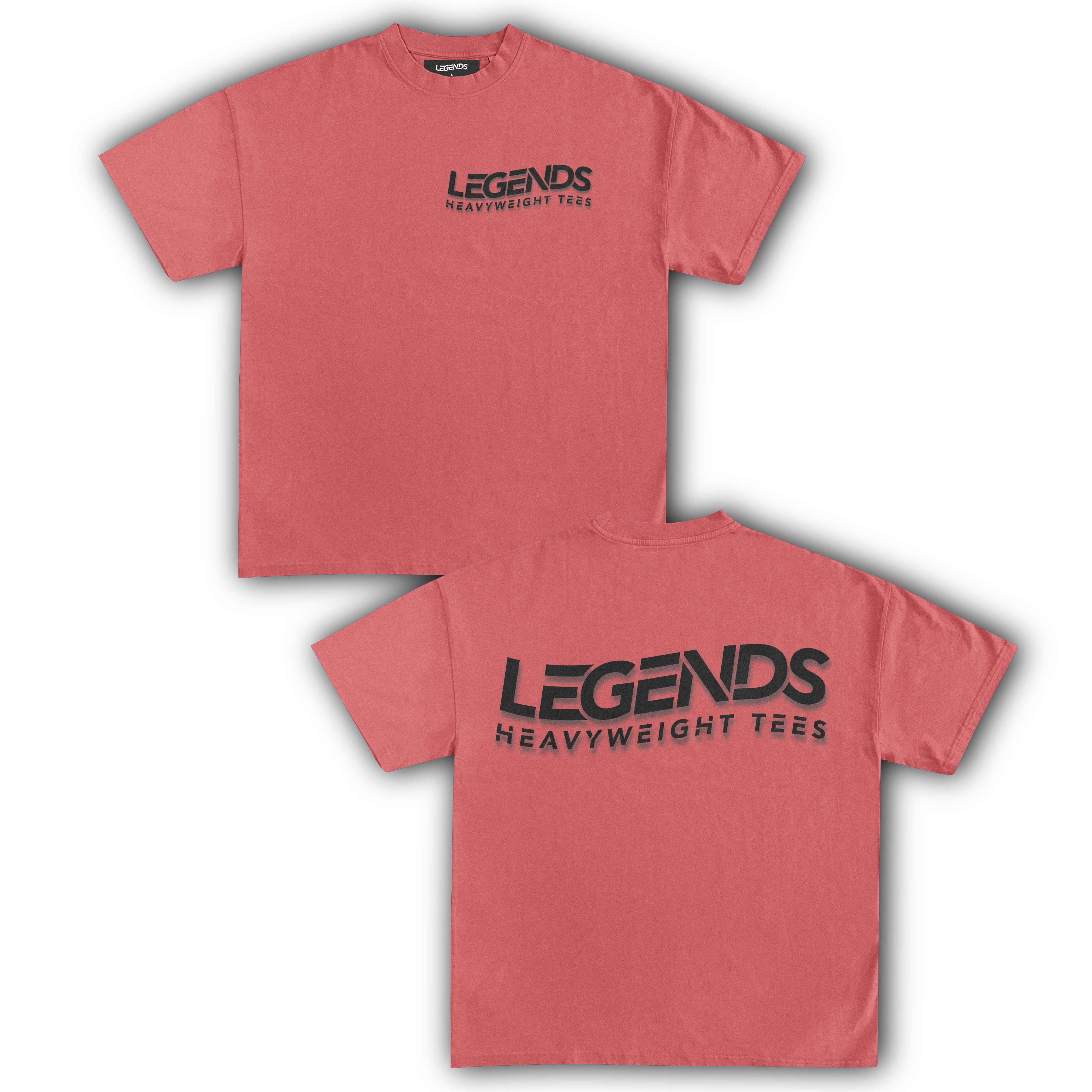 LEGENDS HEAVYWEIGHT TEE (Black Script) - Image 10