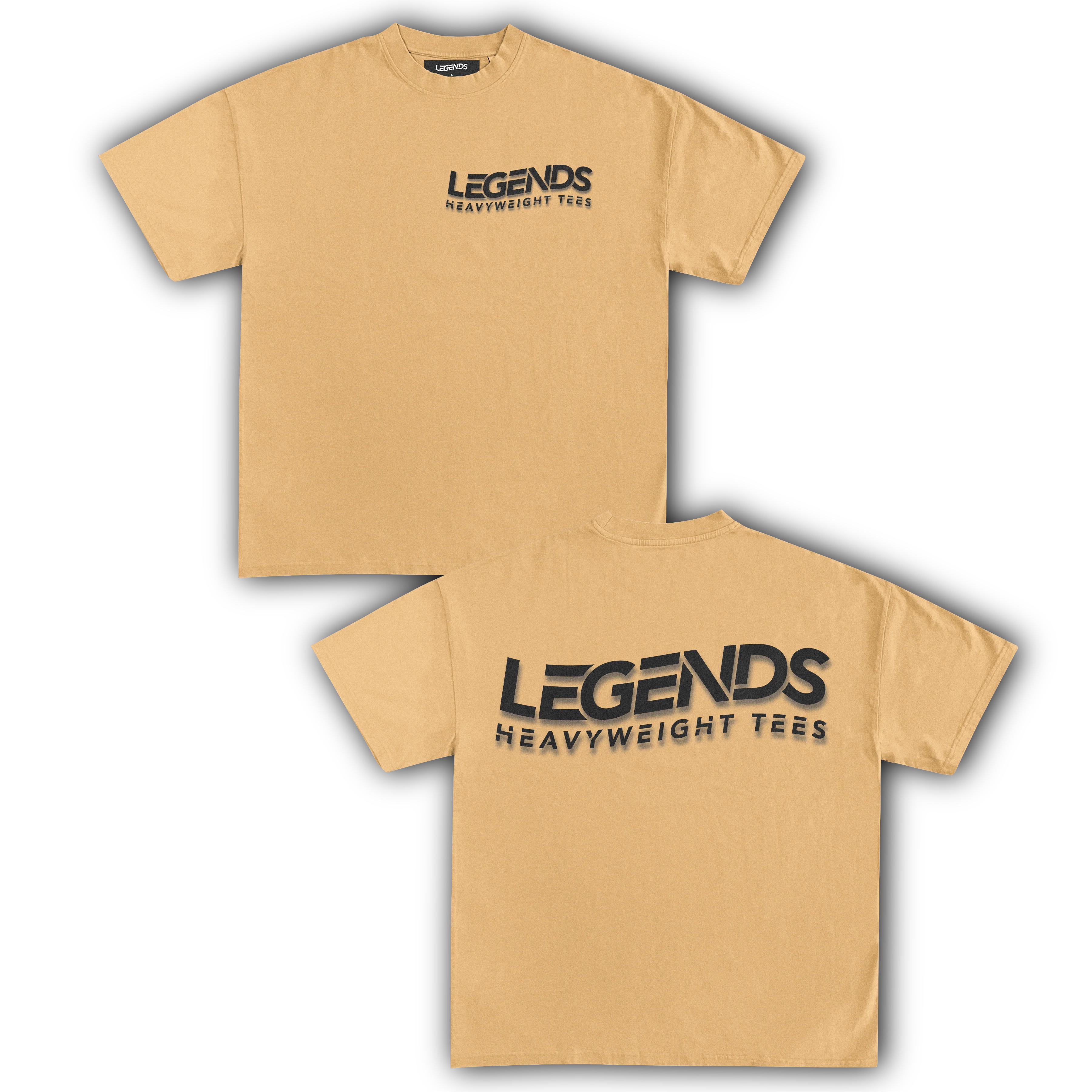 LEGENDS HEAVYWEIGHT TEE (Black Script) - Image 8
