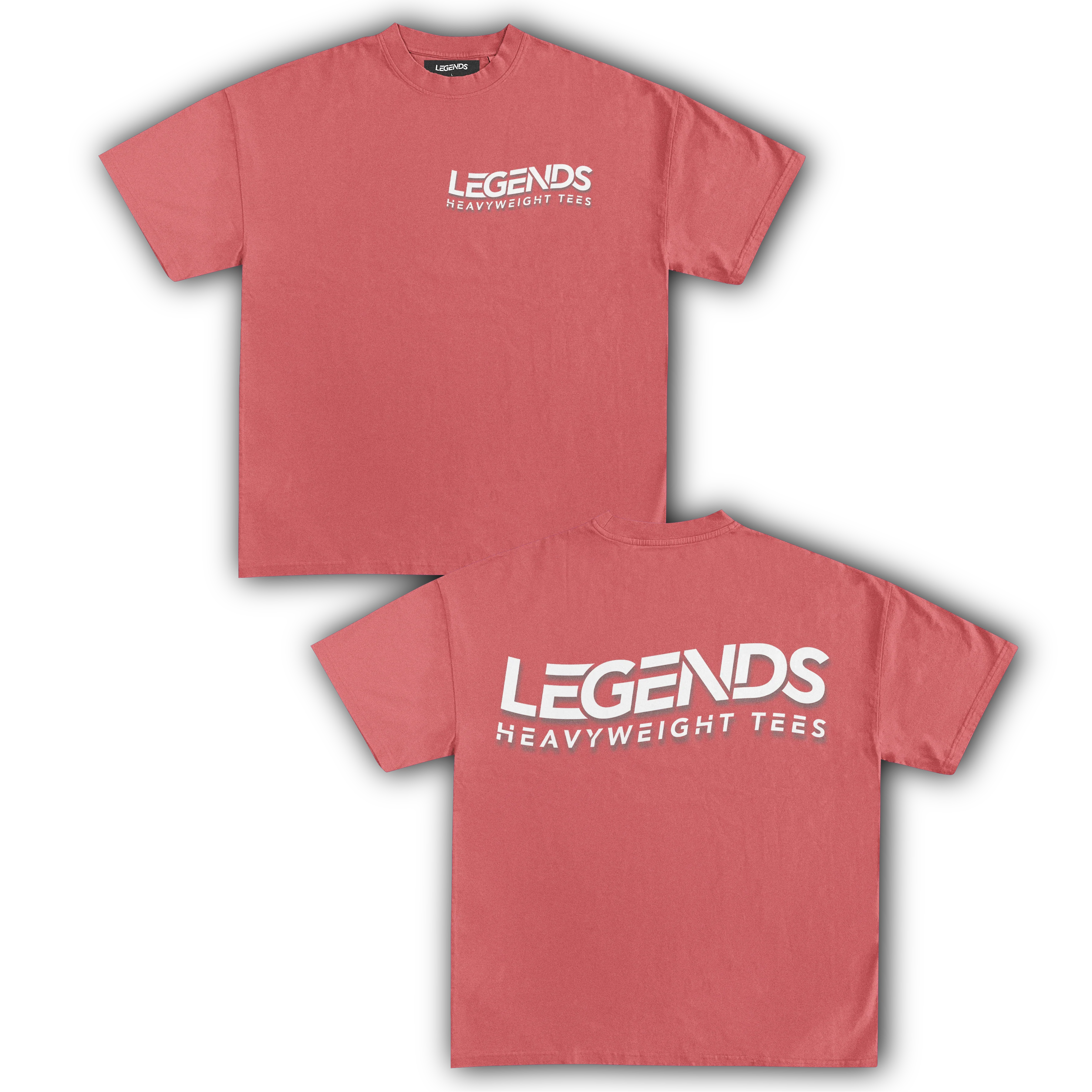 LEGENDS HEAVYWEIGHT TEE (White Script) - Image 10