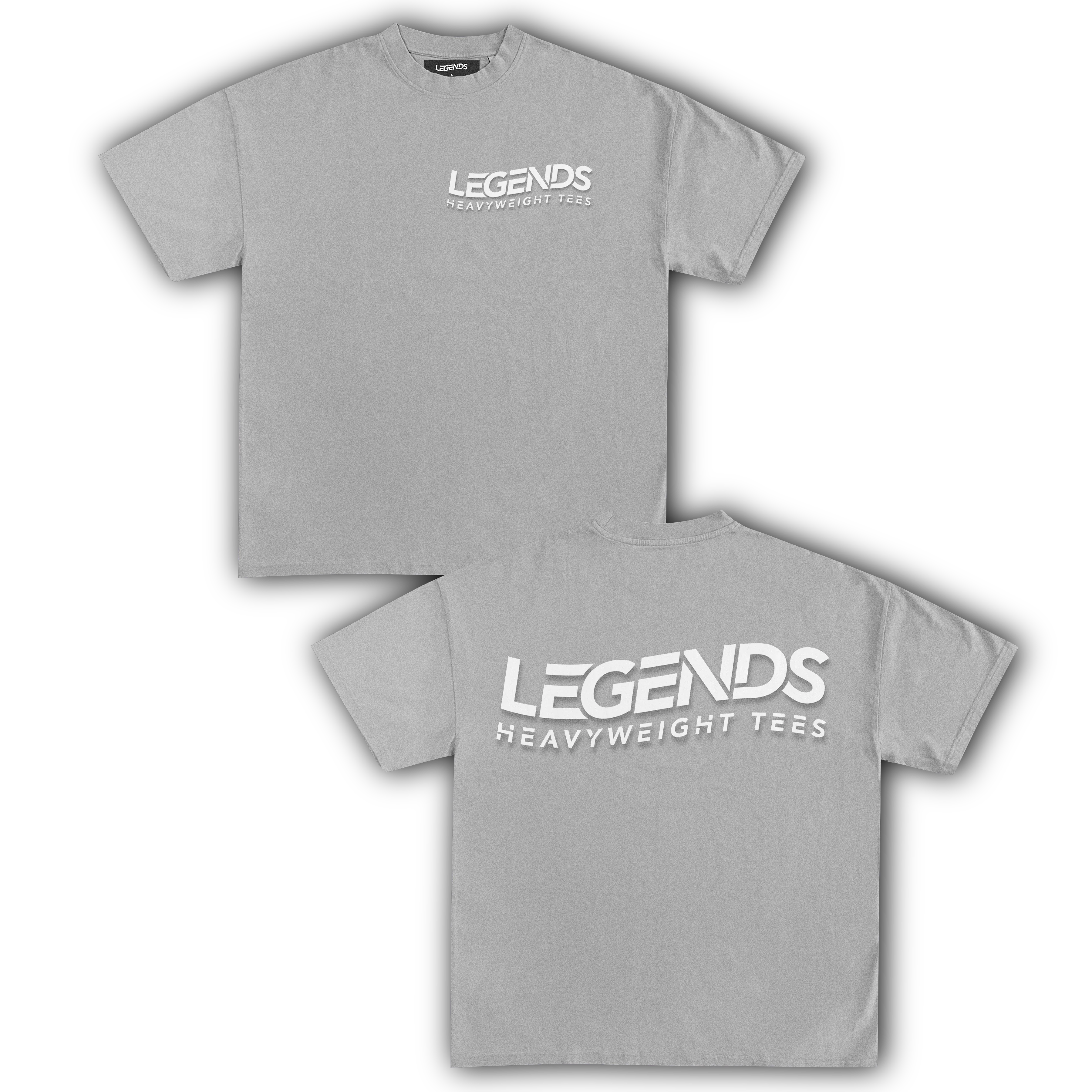 LEGENDS HEAVYWEIGHT TEE (White Script) - Image 7