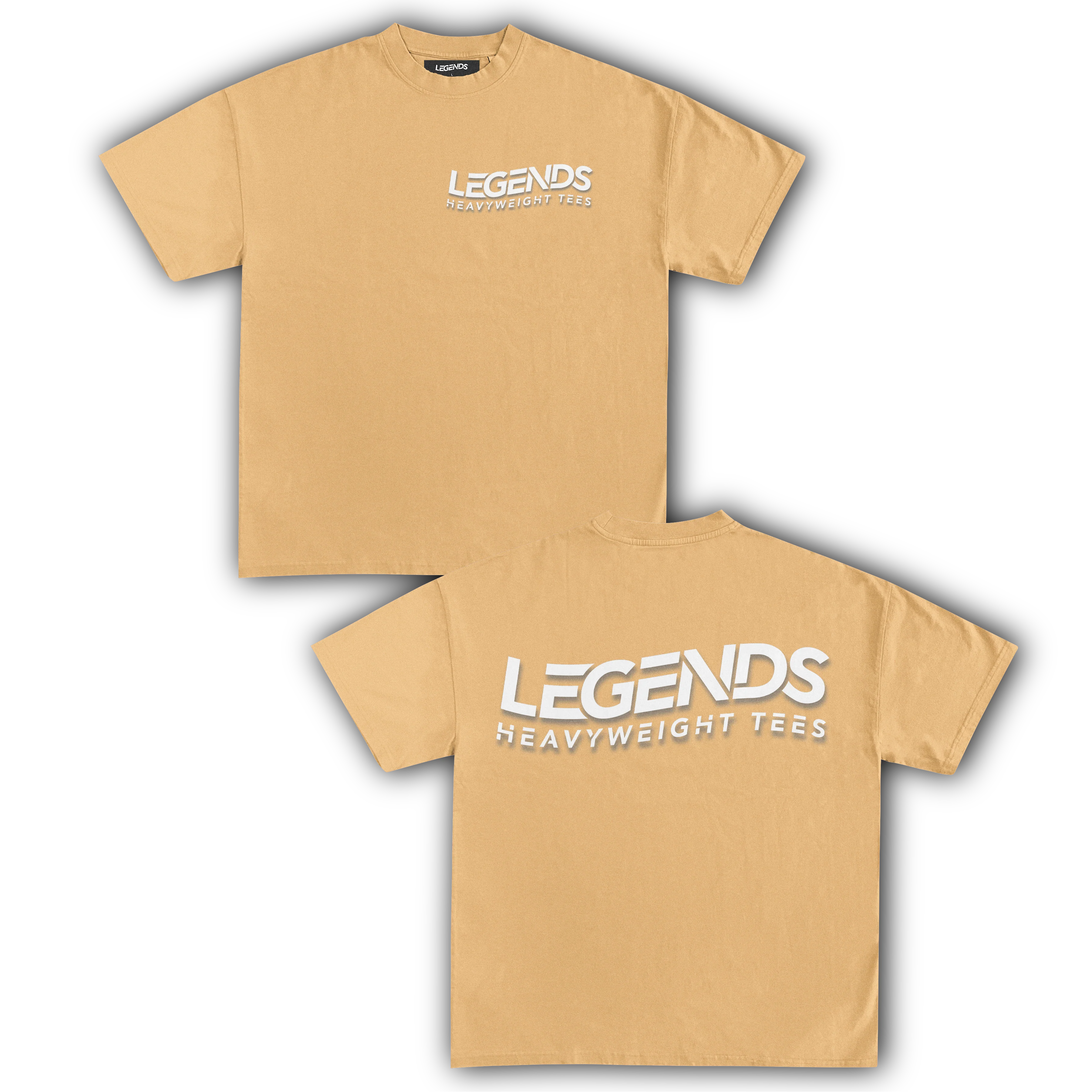 LEGENDS HEAVYWEIGHT TEE (White Script) - Image 8