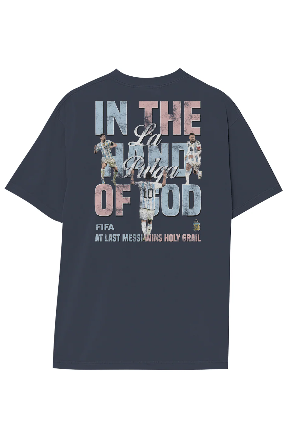 LIONEL MESSI HAND OF GOD TEE (Double Sided) - Image 13