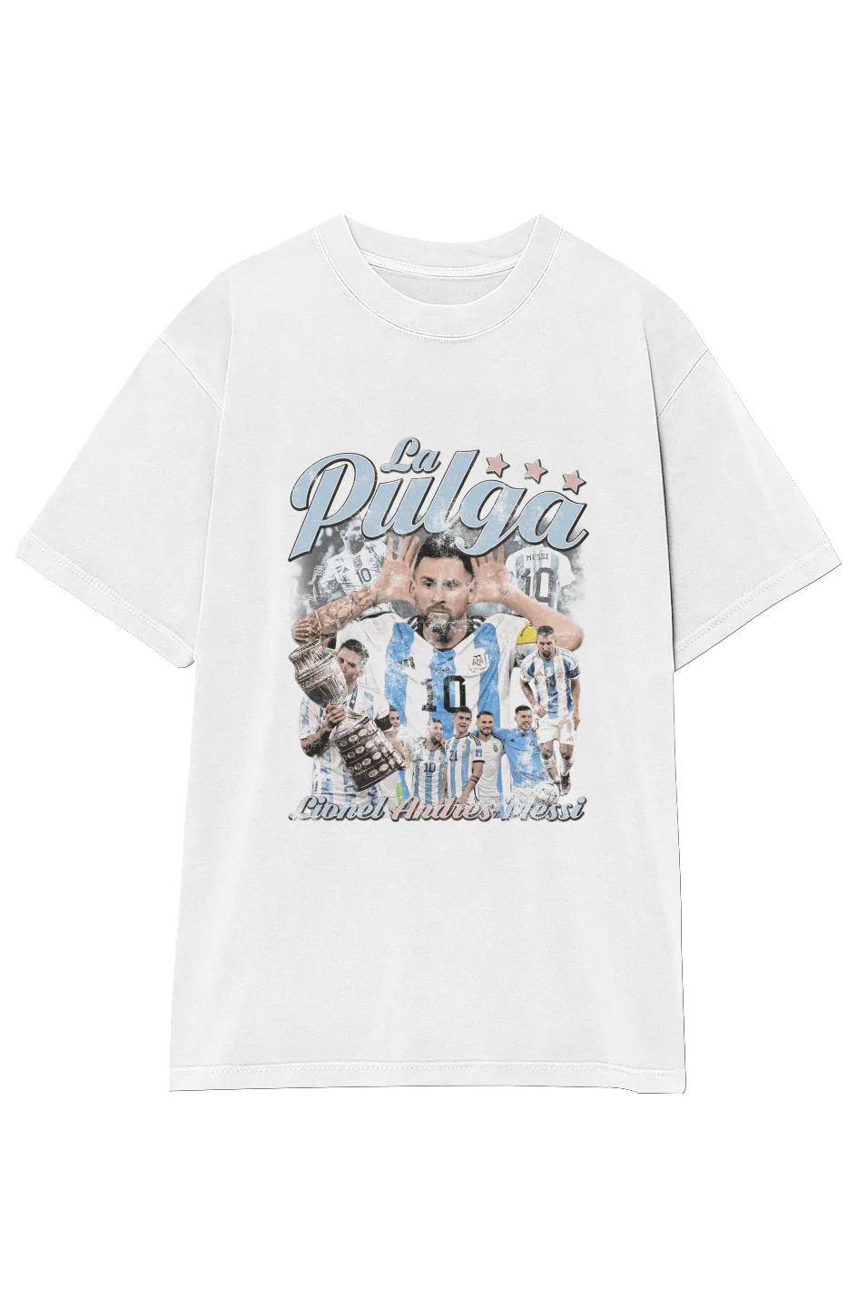 LIONEL MESSI HAND OF GOD TEE (Double Sided) - Image 14