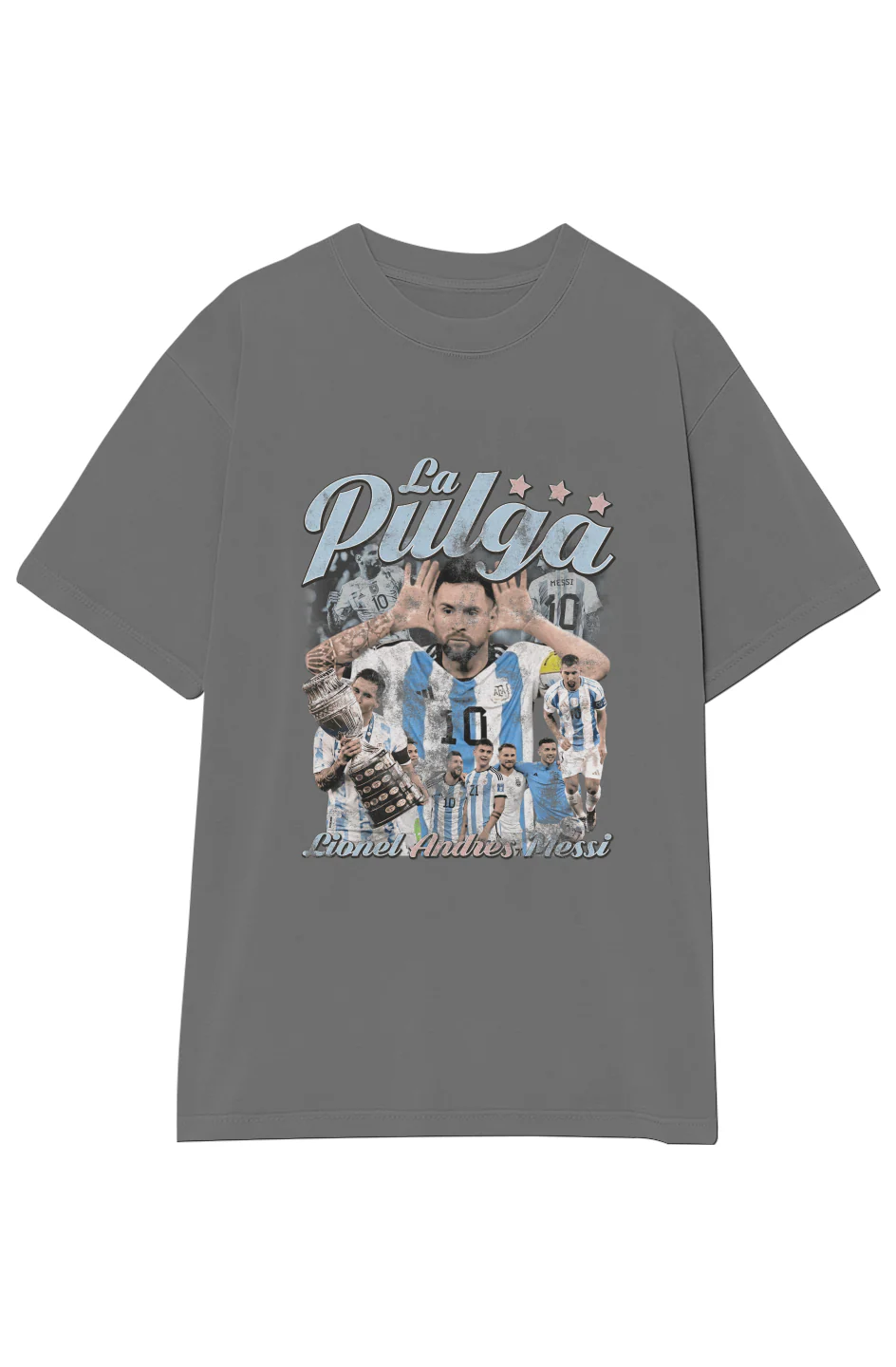 LIONEL MESSI HAND OF GOD TEE (Double Sided) - Image 22