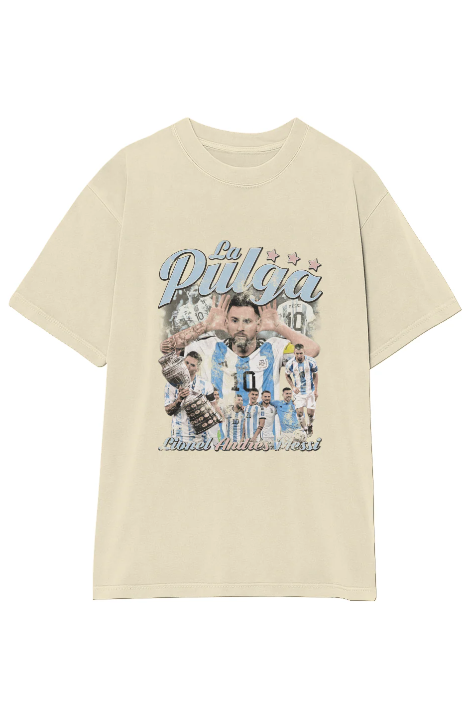 LIONEL MESSI HAND OF GOD TEE (Double Sided) - Image 26