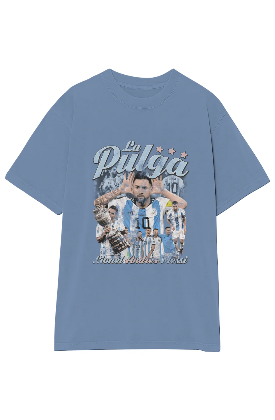 LIONEL MESSI HAND OF GOD TEE (Double Sided) - Image 28