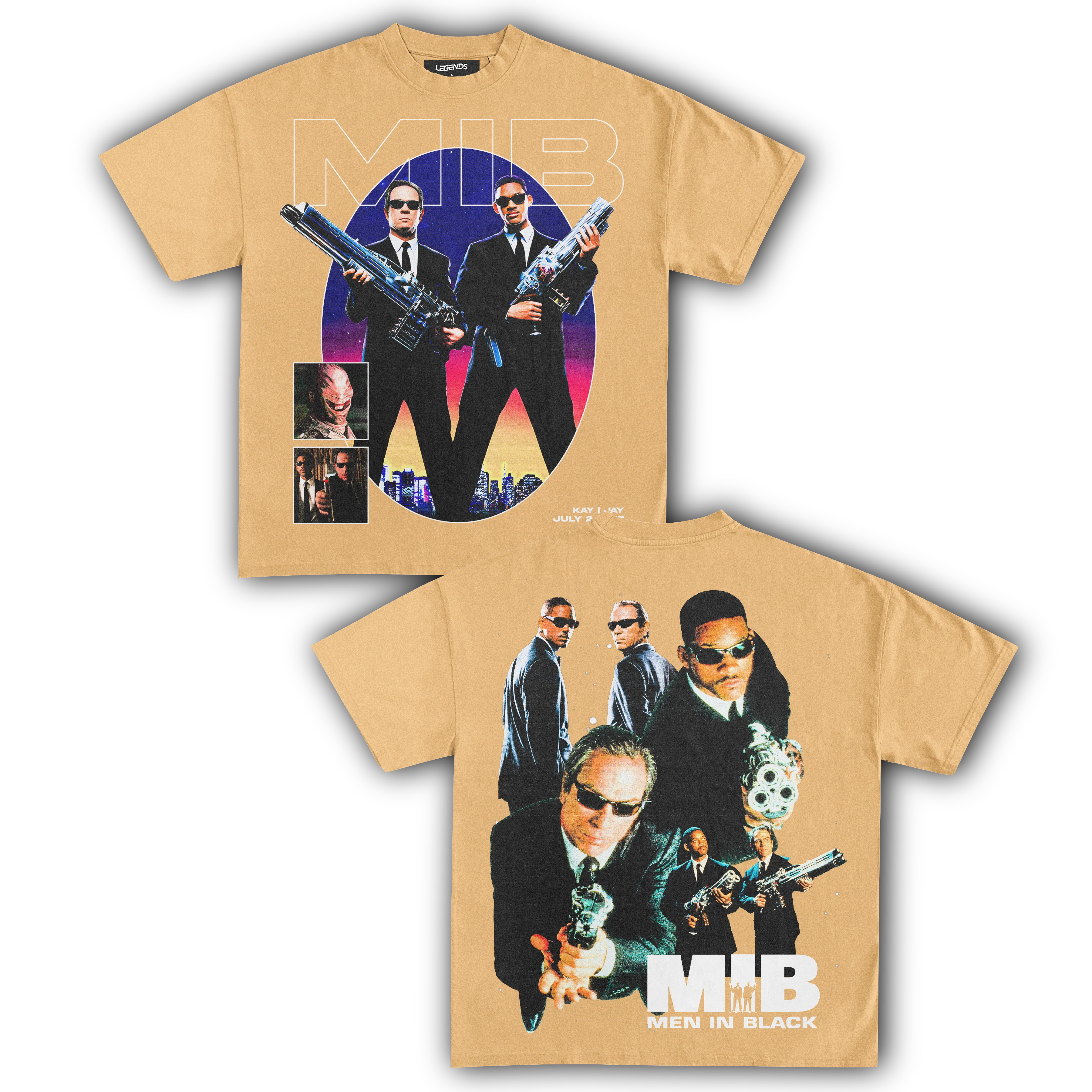 MEN IN BLACK 1997 VINTAGE TEE (Double Sided) - Image 10