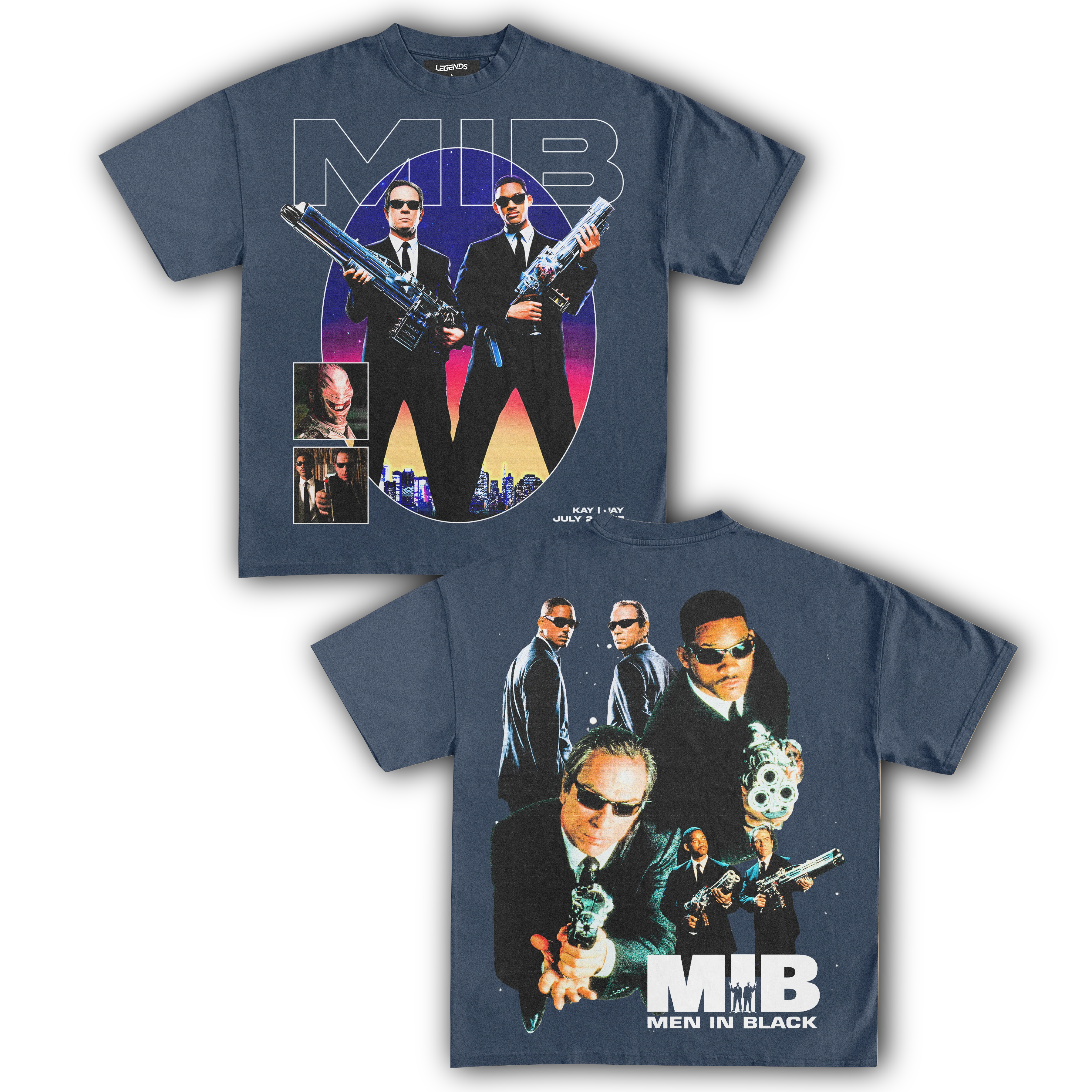 MEN IN BLACK 1997 VINTAGE TEE (Double Sided) - Image 11