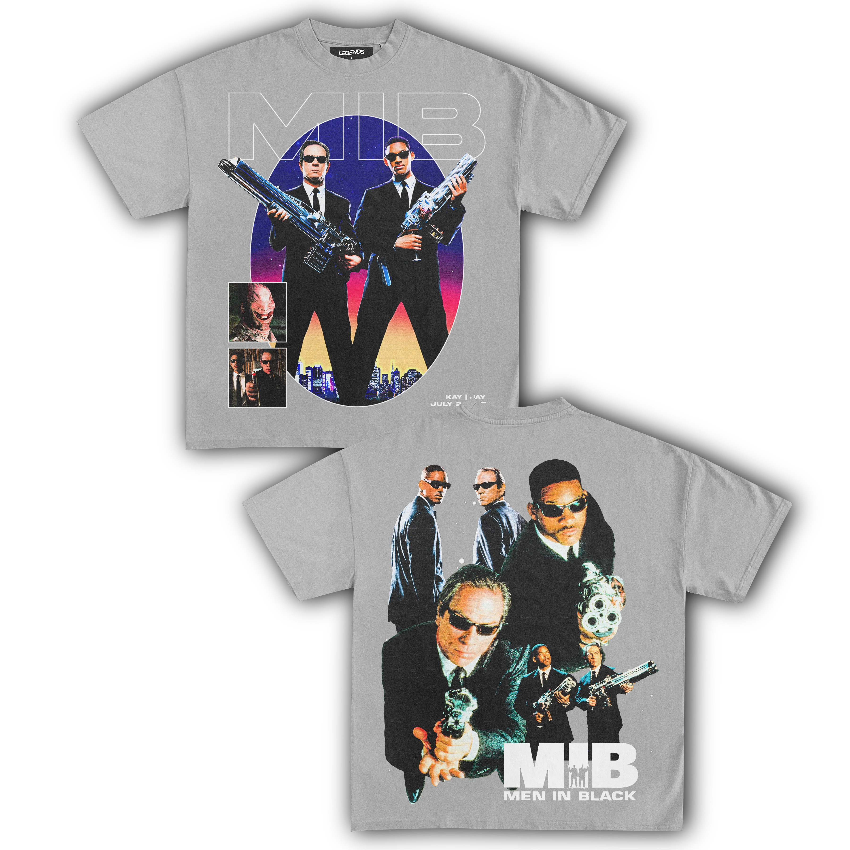 MEN IN BLACK 1997 VINTAGE TEE (Double Sided) - Image 6