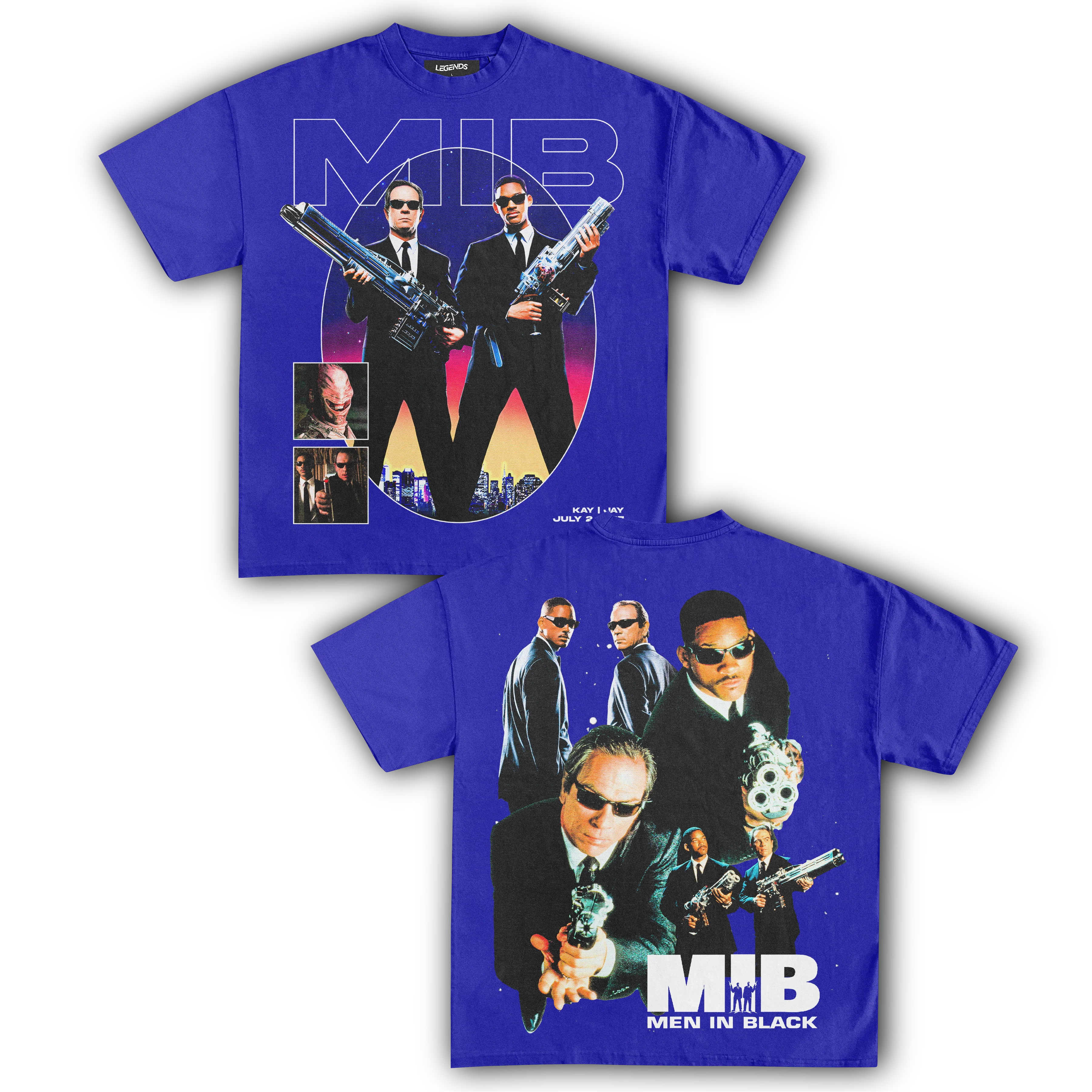 MEN IN BLACK 1997 VINTAGE TEE (Double Sided) - Image 7