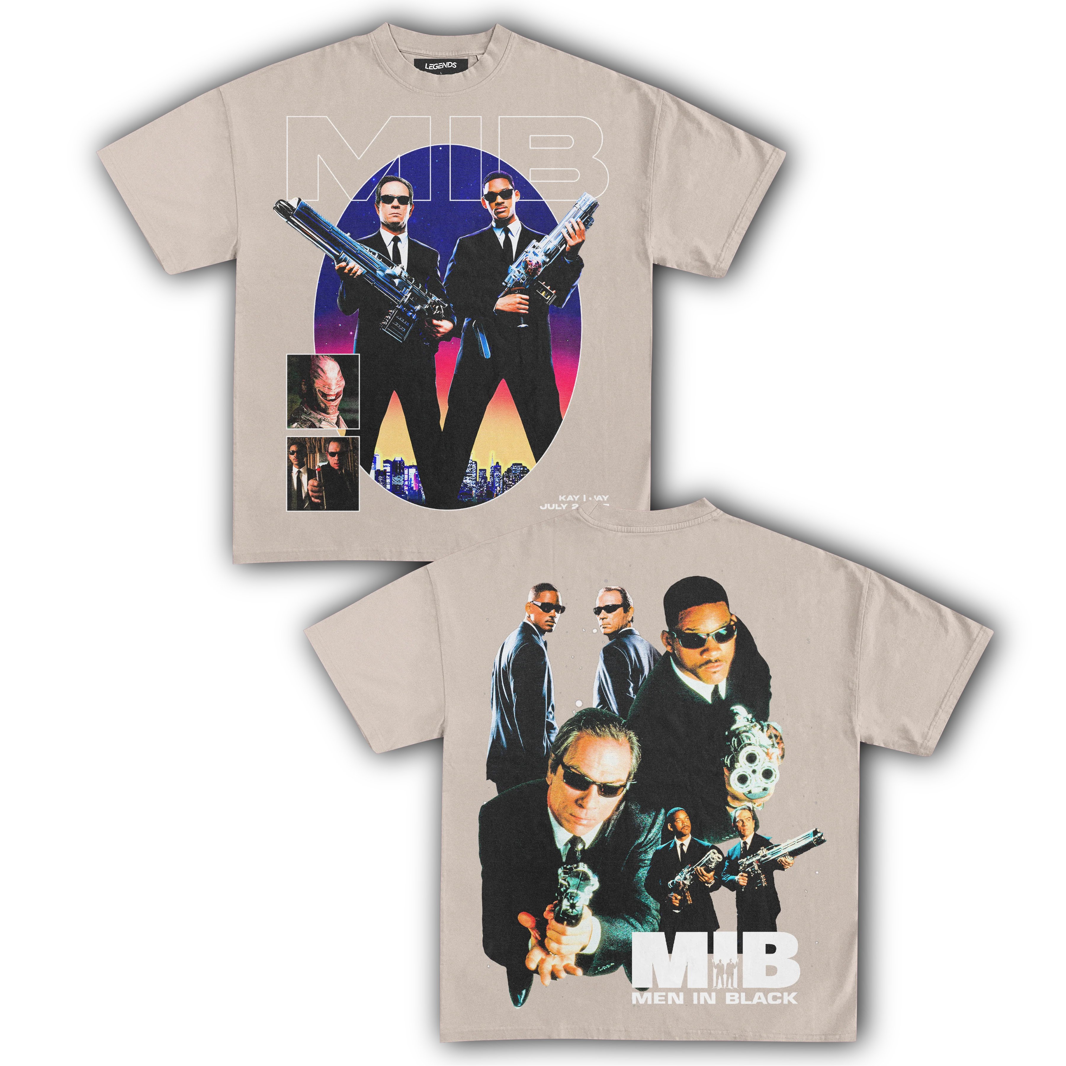 MEN IN BLACK 1997 VINTAGE TEE (Double Sided) - Image 8