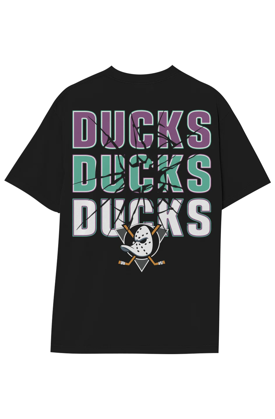 MIGHTY DUCKS HOCKEY TEE (Double Sided) - Image 16