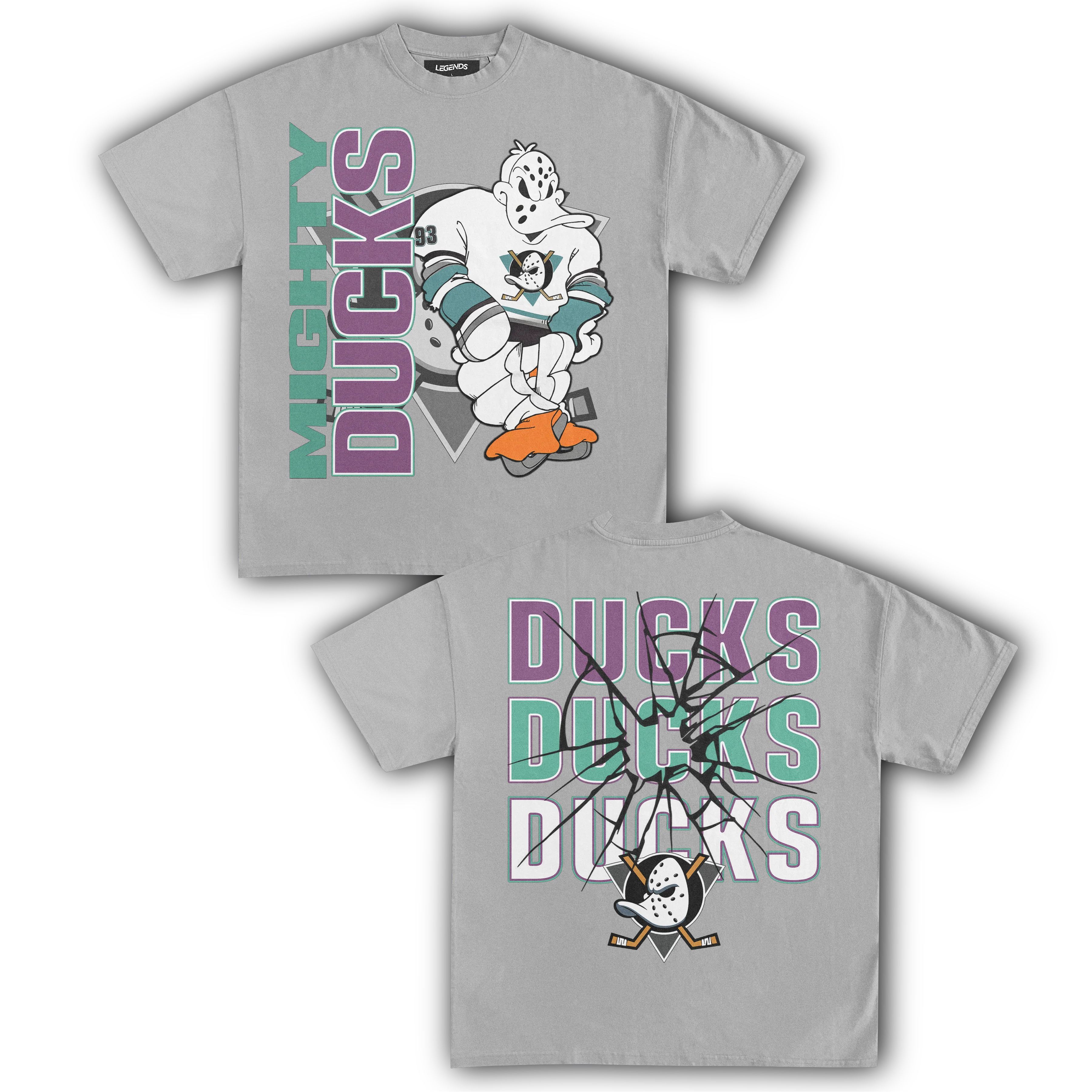 MIGHTY DUCKS HOCKEY TEE (Double Sided) - Image 6