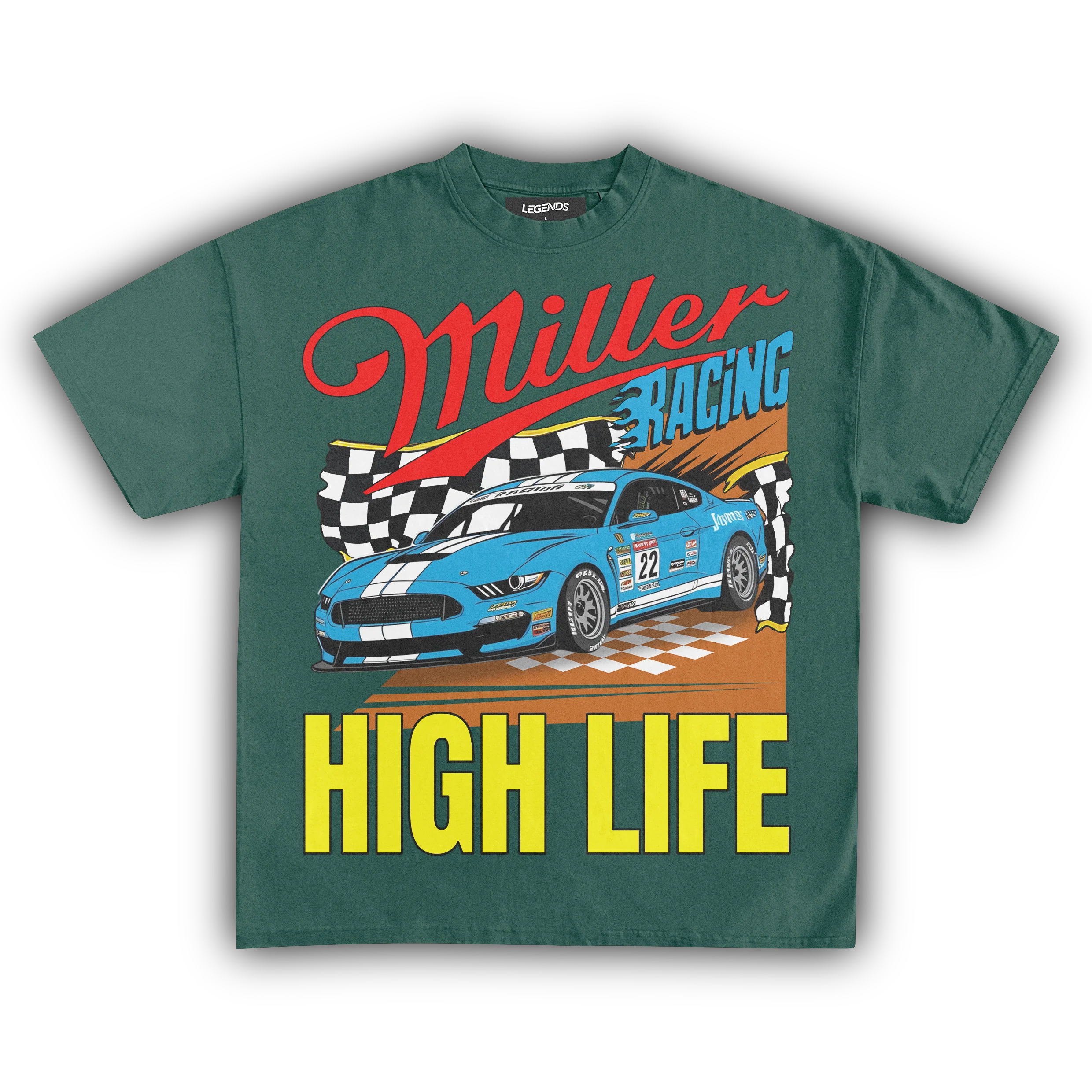 MILLER HIGH LIFE RACING TEE - Image 7