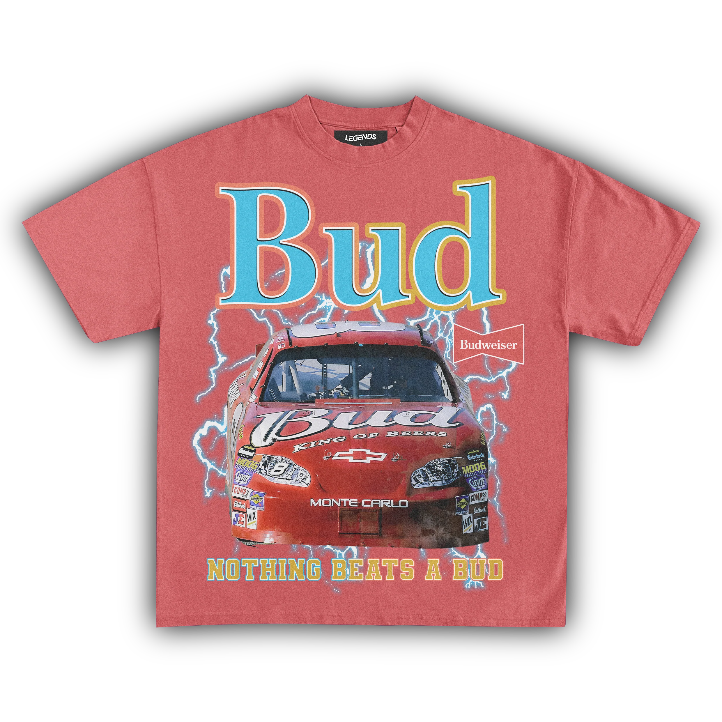NASCAR BUD TEE - Image 5