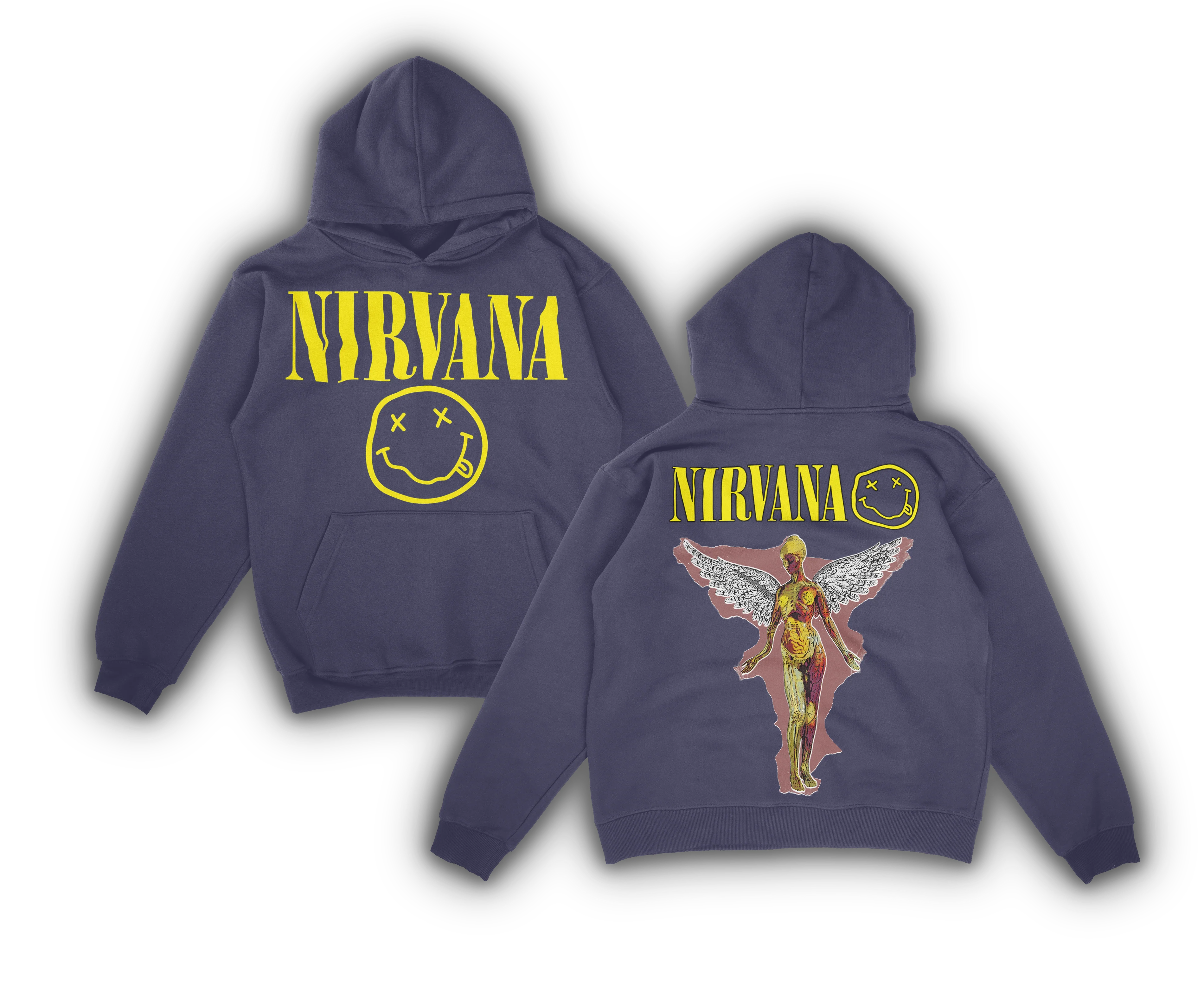 NIRVANA VINTAGE HEAVYWEIGHT HOODIE - Image 3