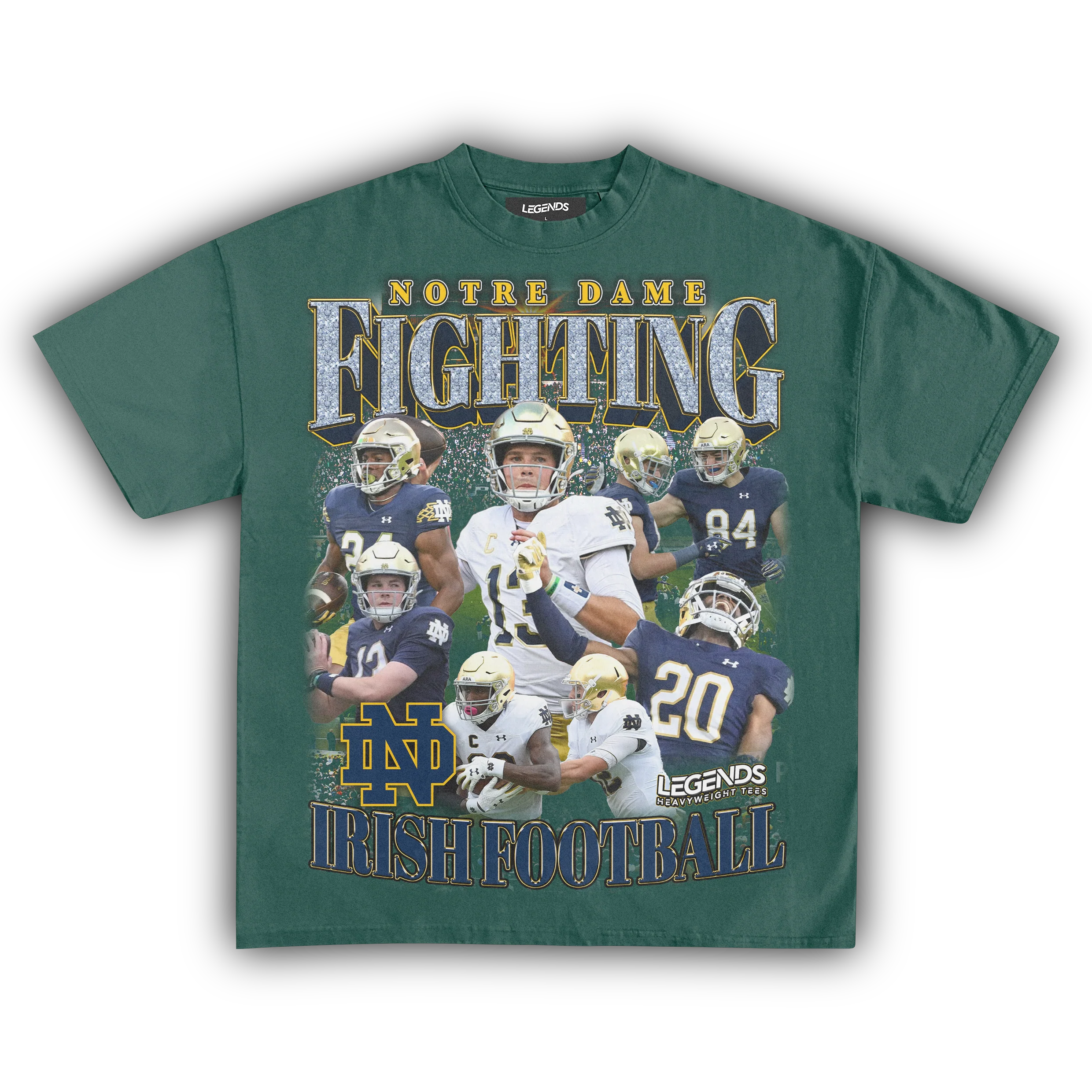 NOTRE DAME FIGHTING IRISH TEE - Image 3