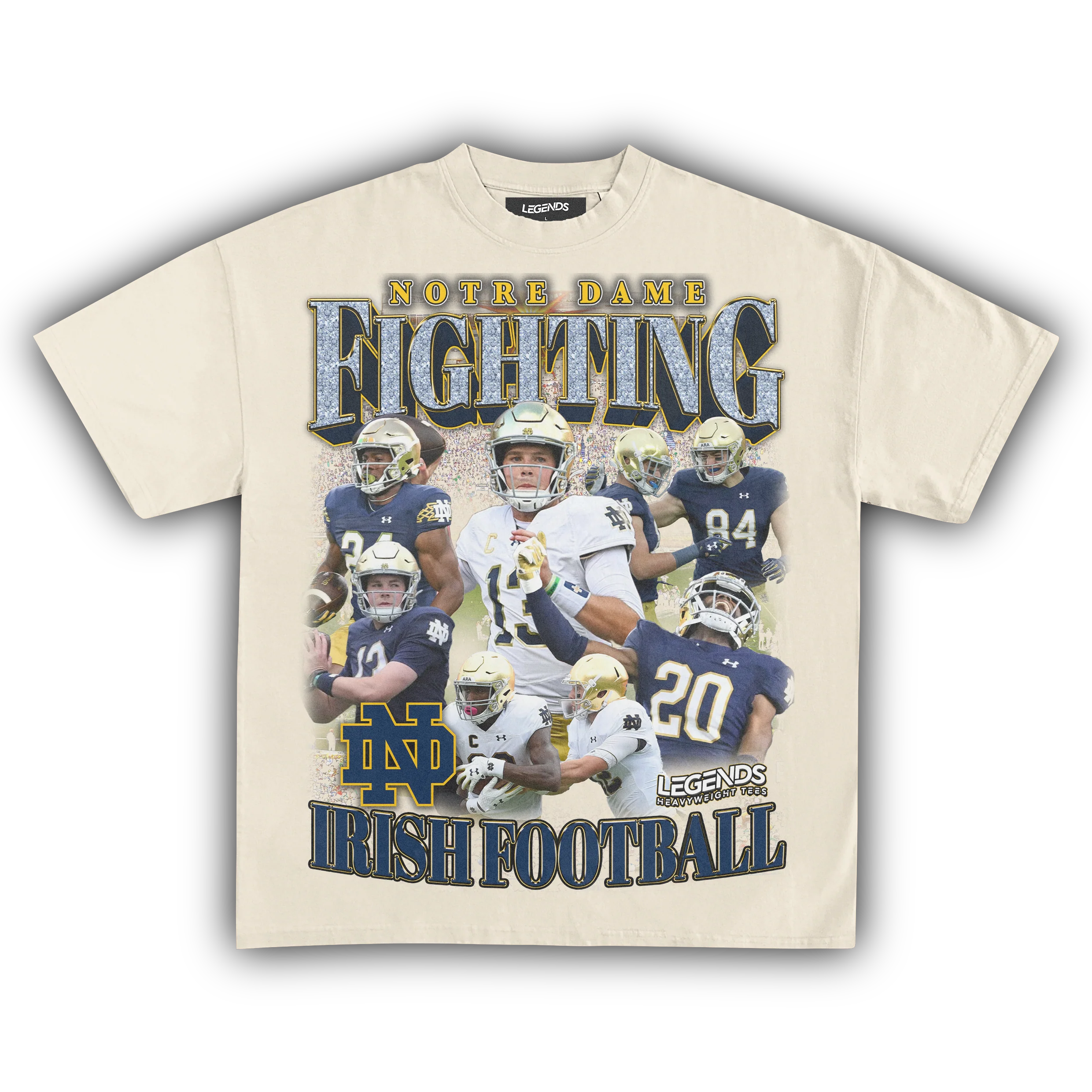 NOTRE DAME FIGHTING IRISH TEE - Image 4