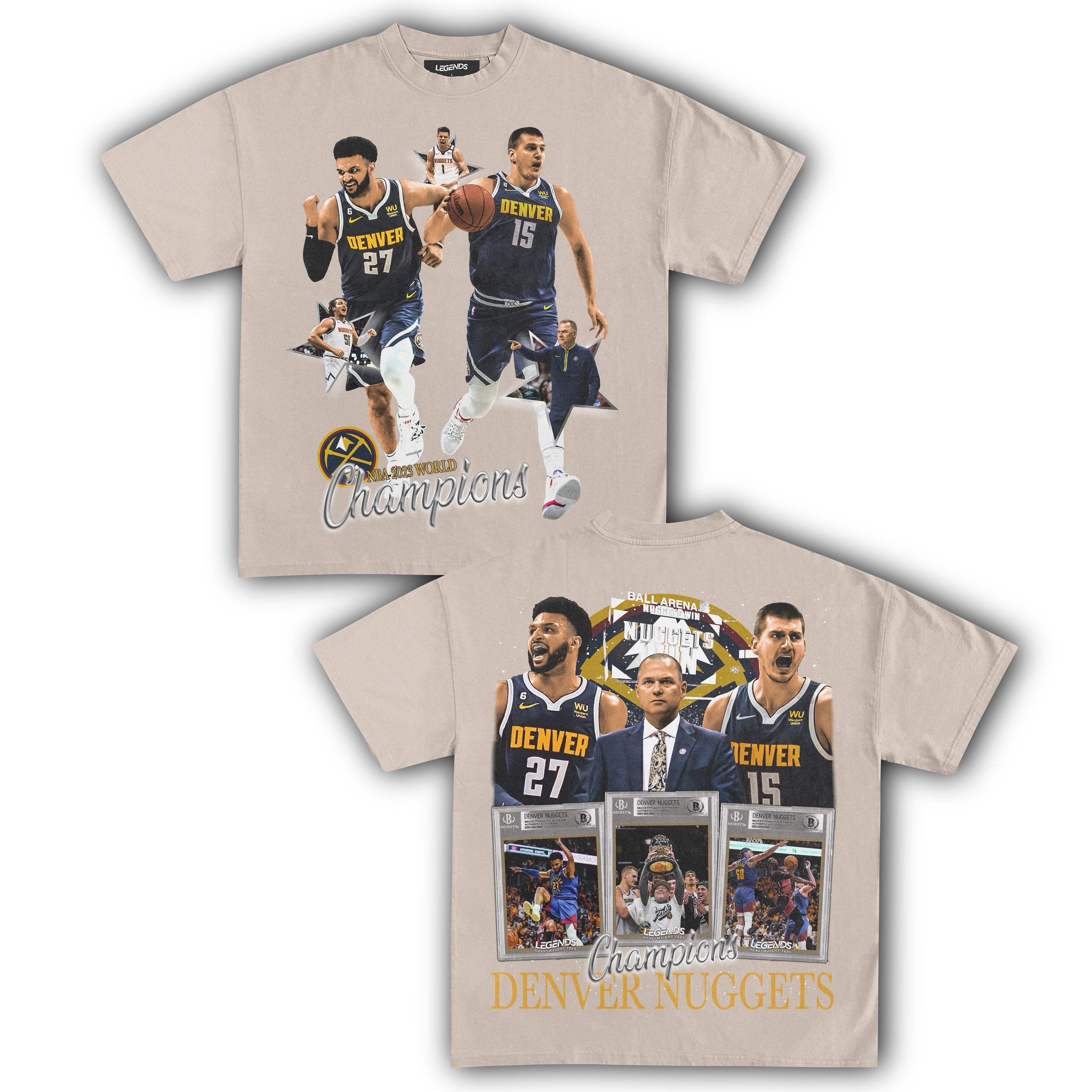 NUGGETS NBA CHAMPIONS TEE - Image 3