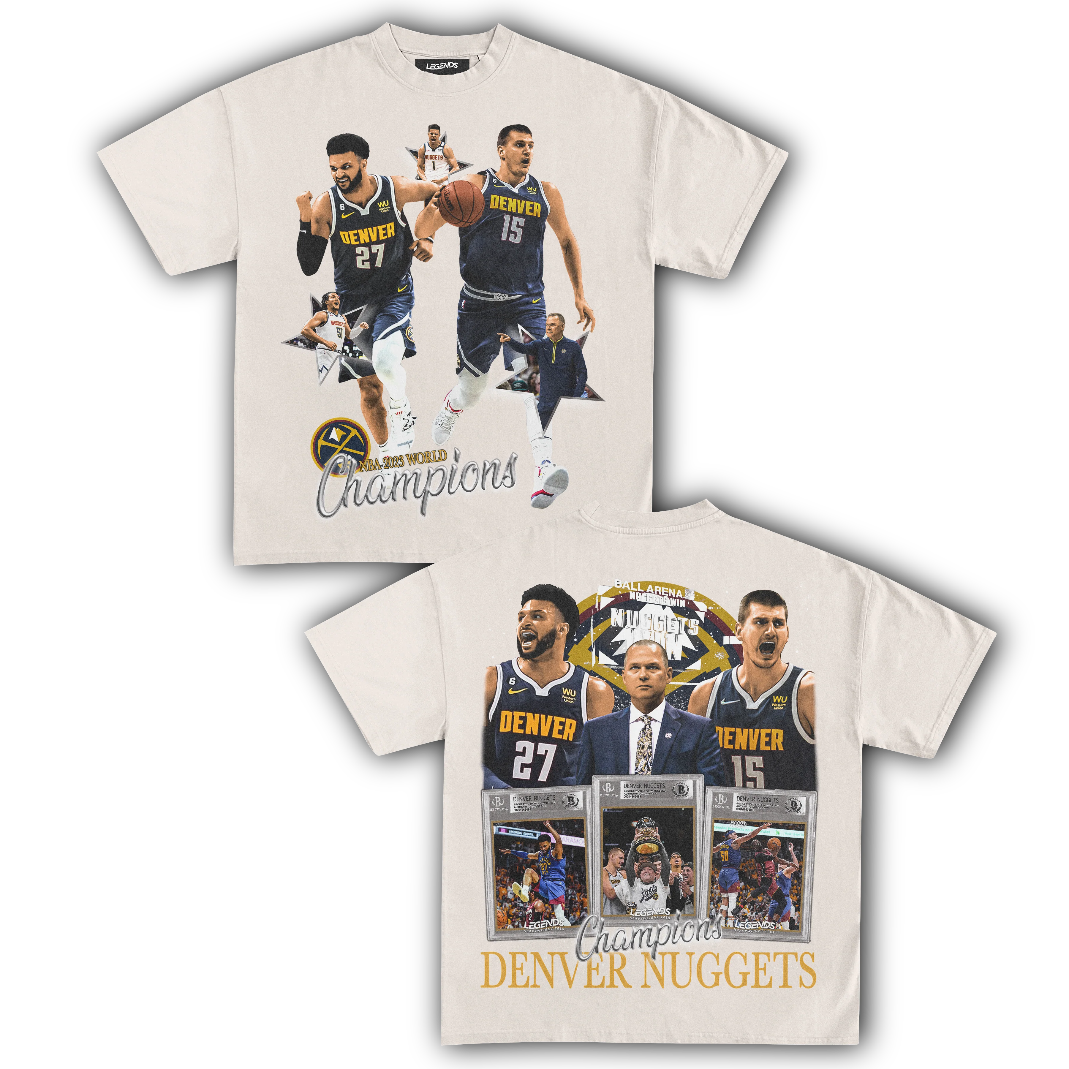 NUGGETS NBA CHAMPIONS TEE - Image 4