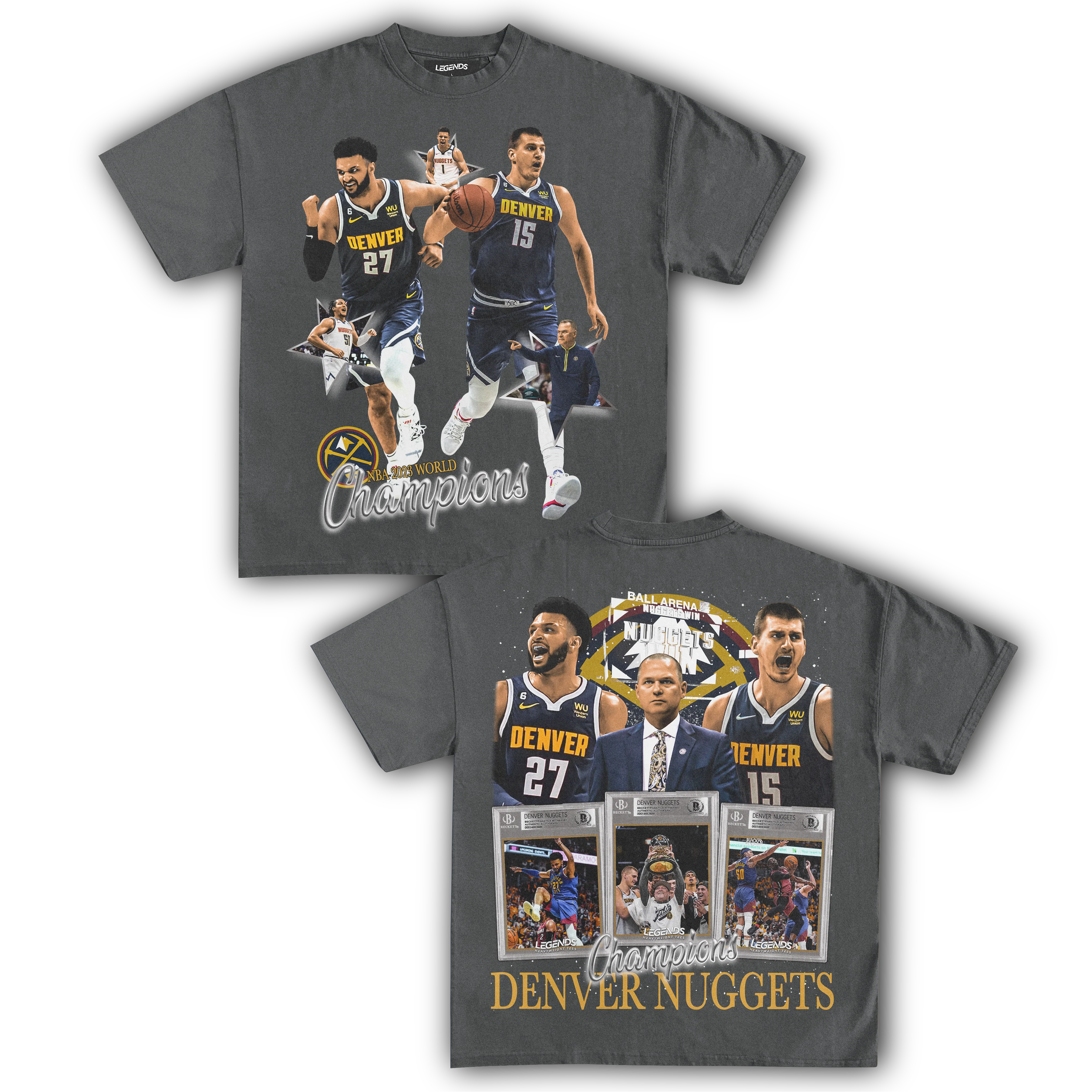 NUGGETS NBA CHAMPIONS TEE - Image 5