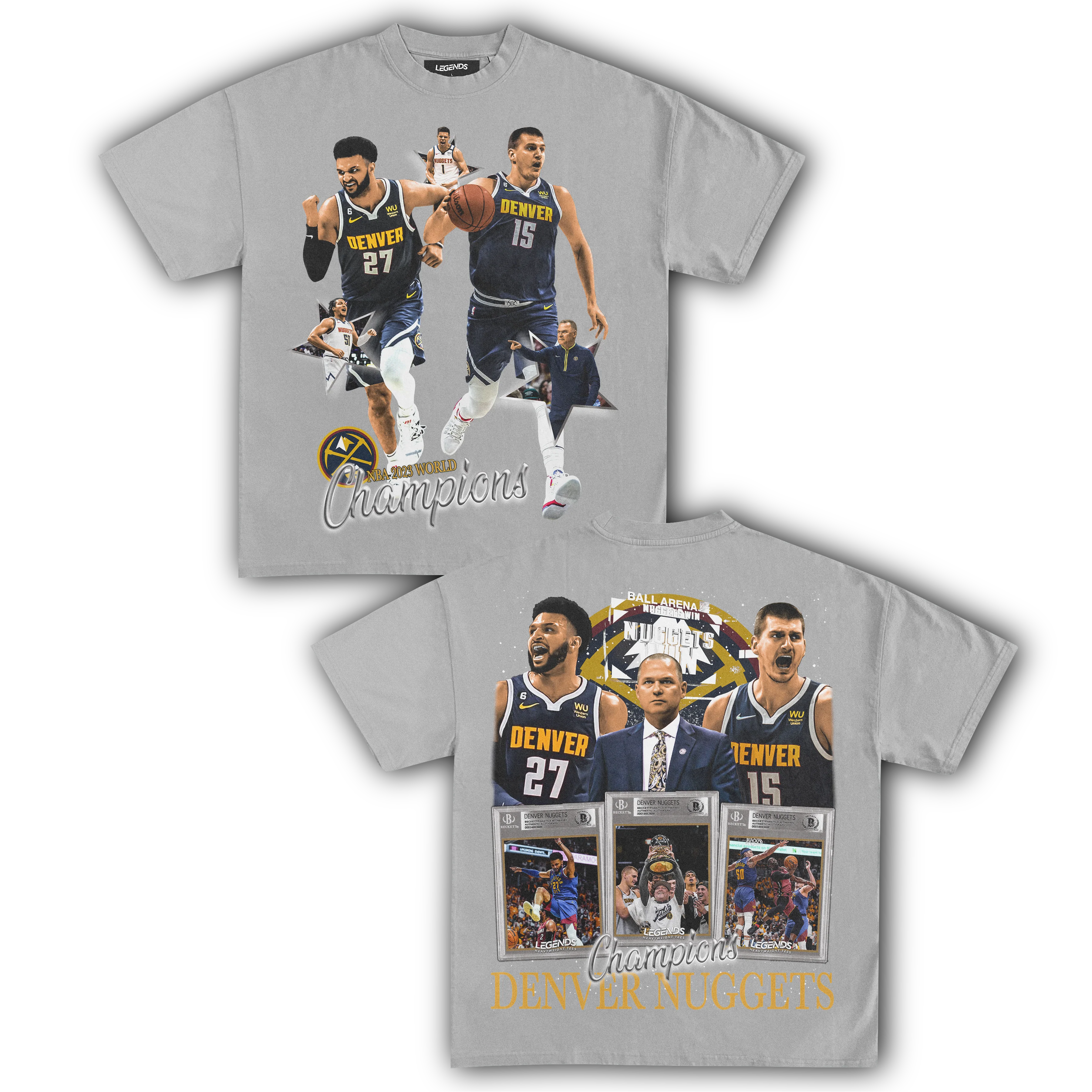 NUGGETS NBA CHAMPIONS TEE - Image 6