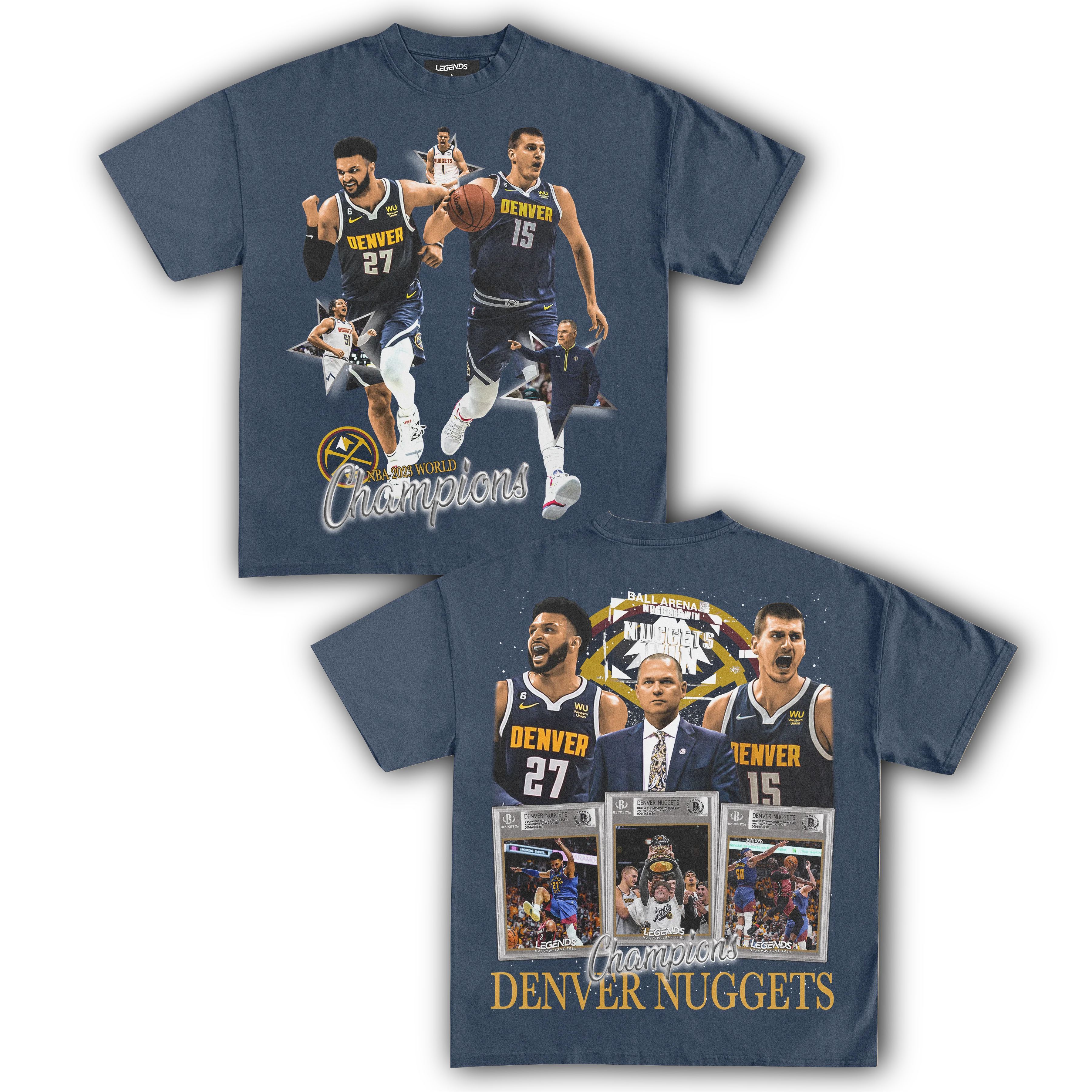 NUGGETS NBA CHAMPIONS TEE - Image 8